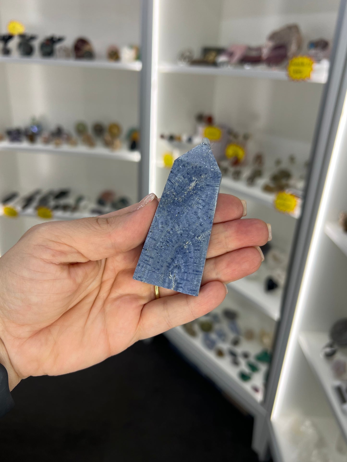 Blue Coral Jade Tower