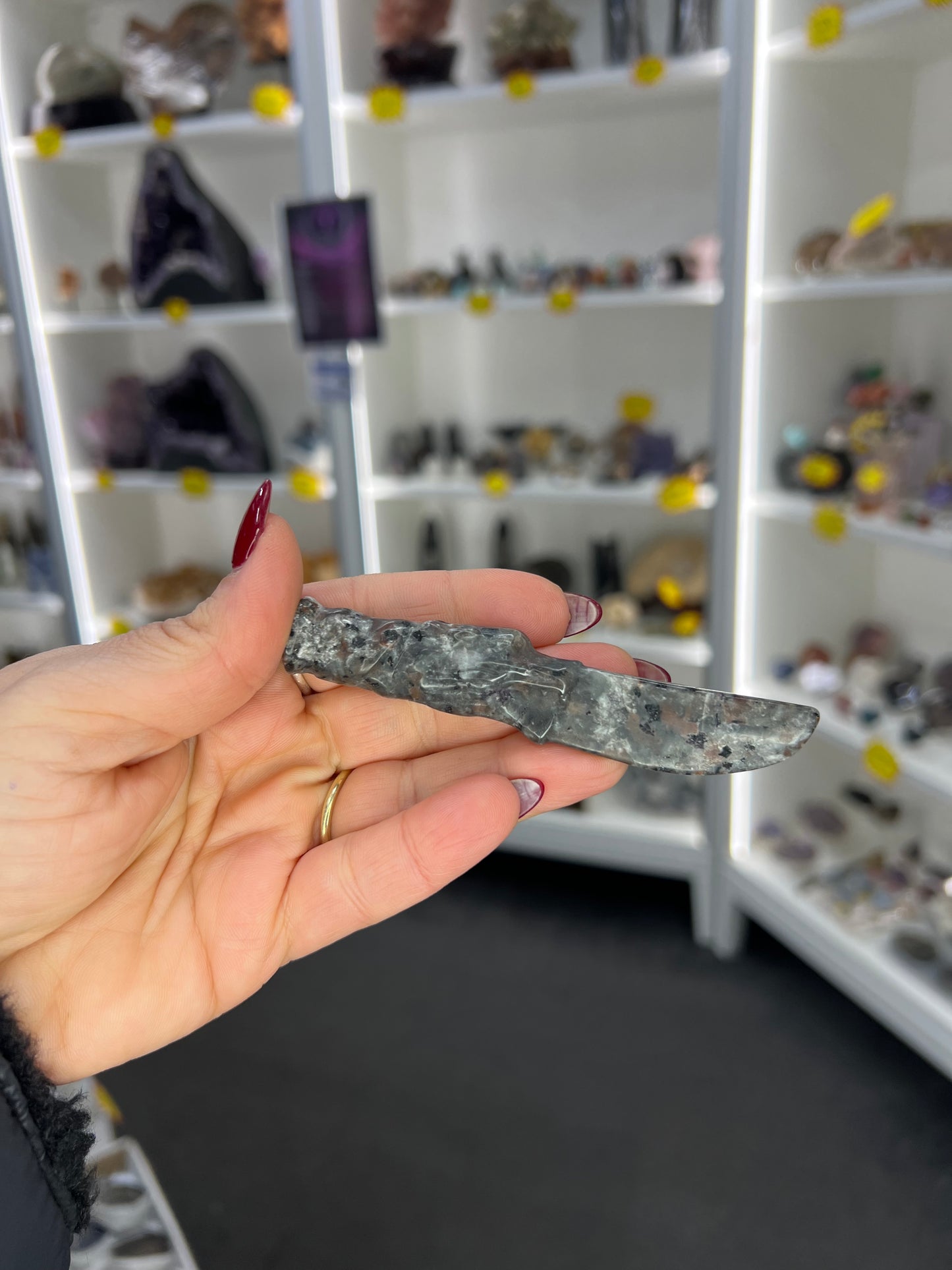 Yooperlite Wolf Dagger
