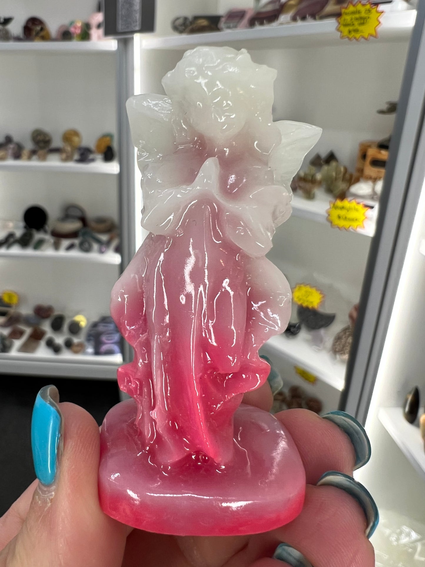 Luminous Praying Angel (Glow in the Dark / Man Made)