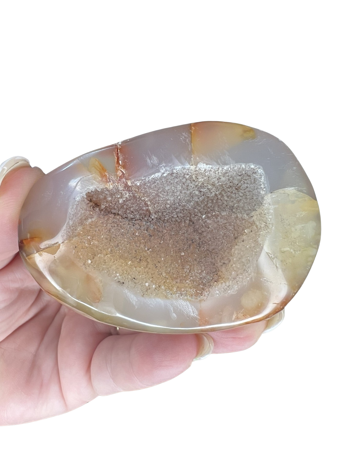 Geode Carnelian Freeform / Bowl