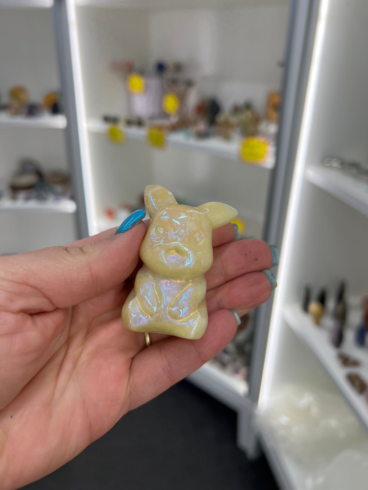 Aura Honey Calcite Pikachu