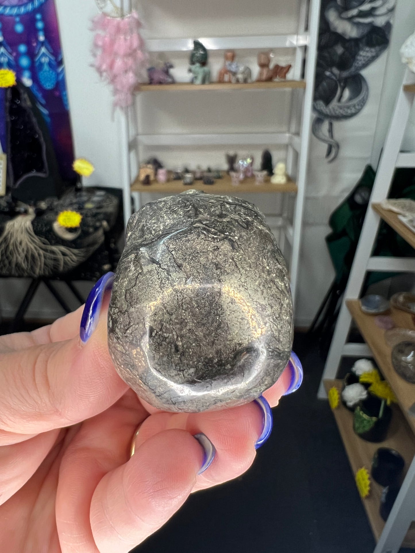 Pyrite Skull