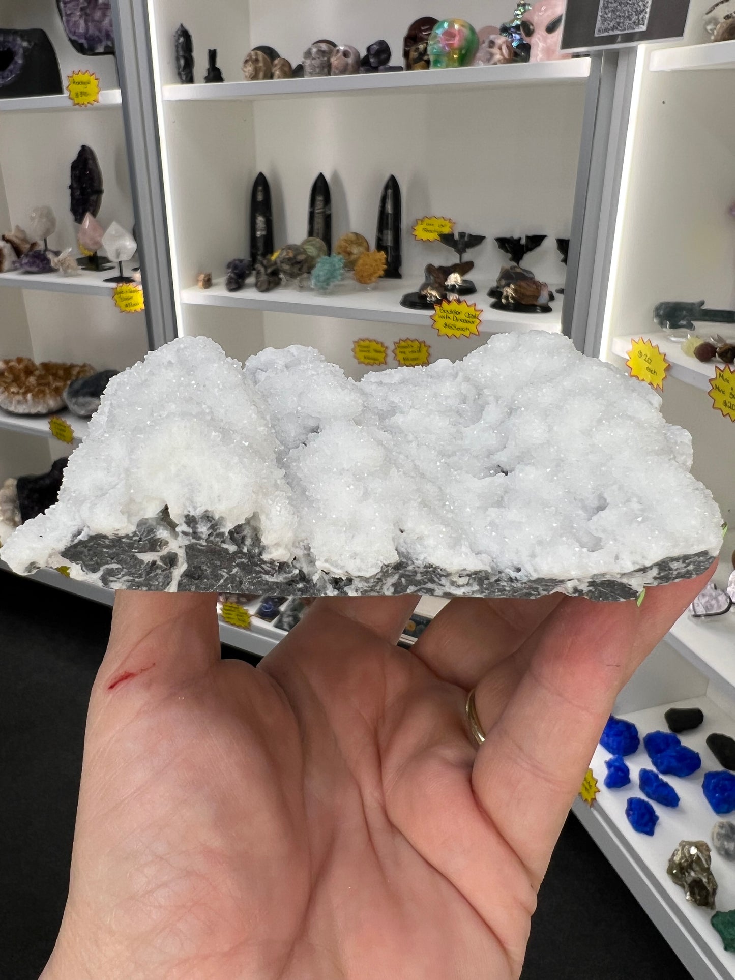 Himalayan Snow Quartz Specimen