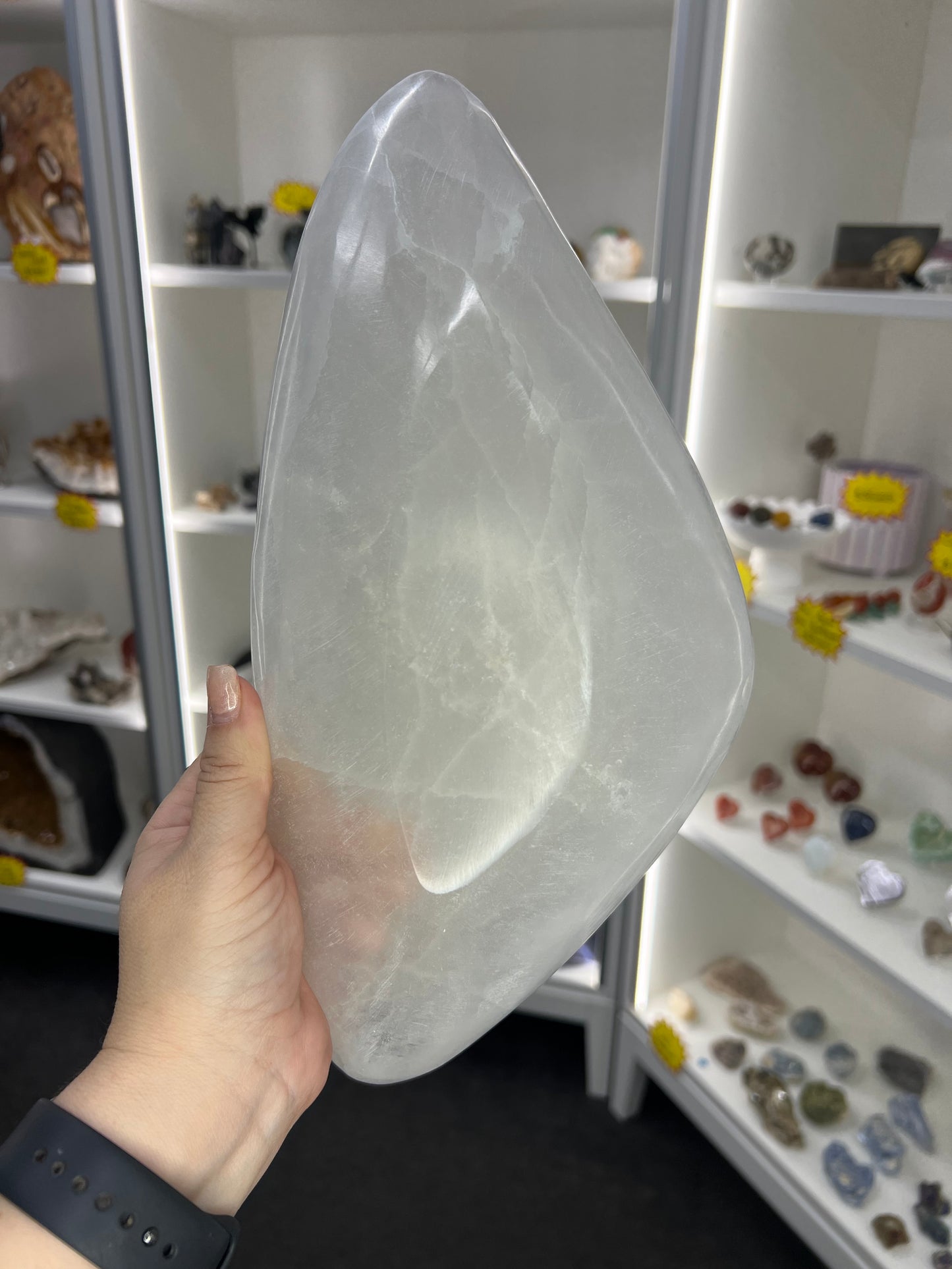 Selenite Tray