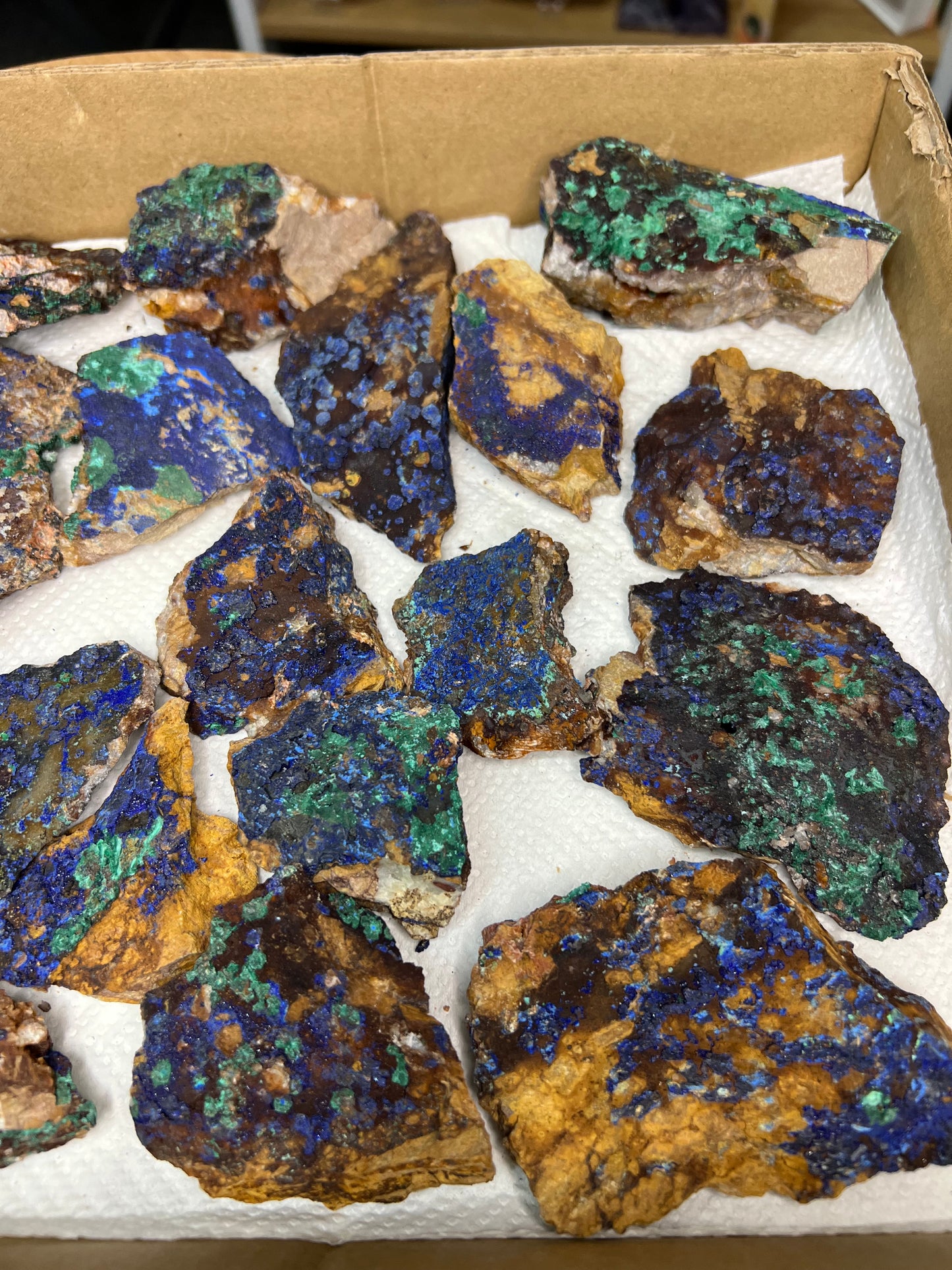 Azurite / Malachite Raw