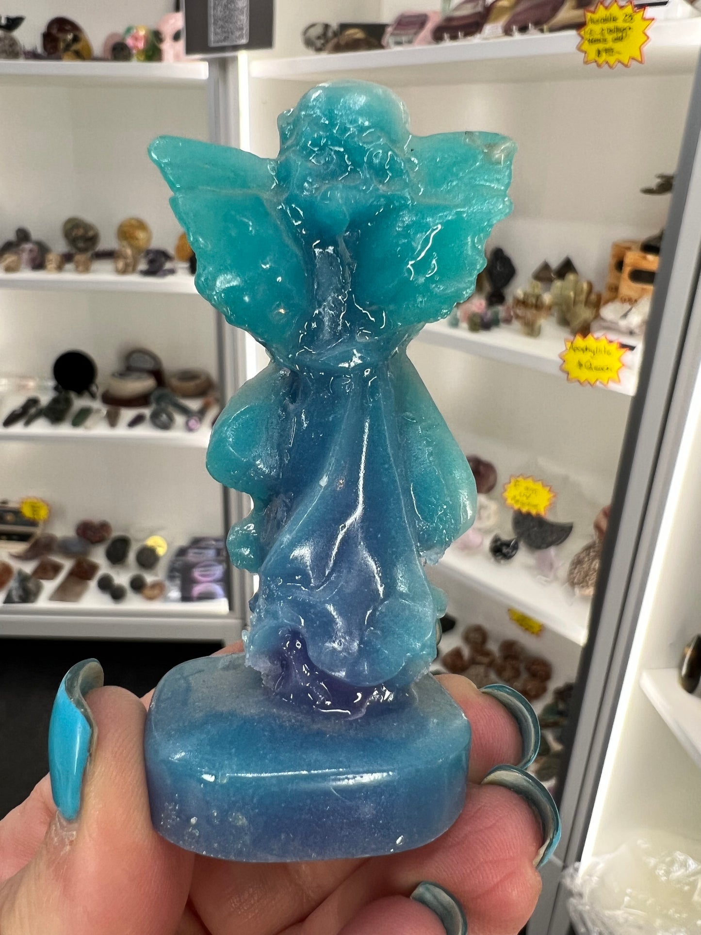 Luminous Praying Angel (Glow in the Dark / Man Made)