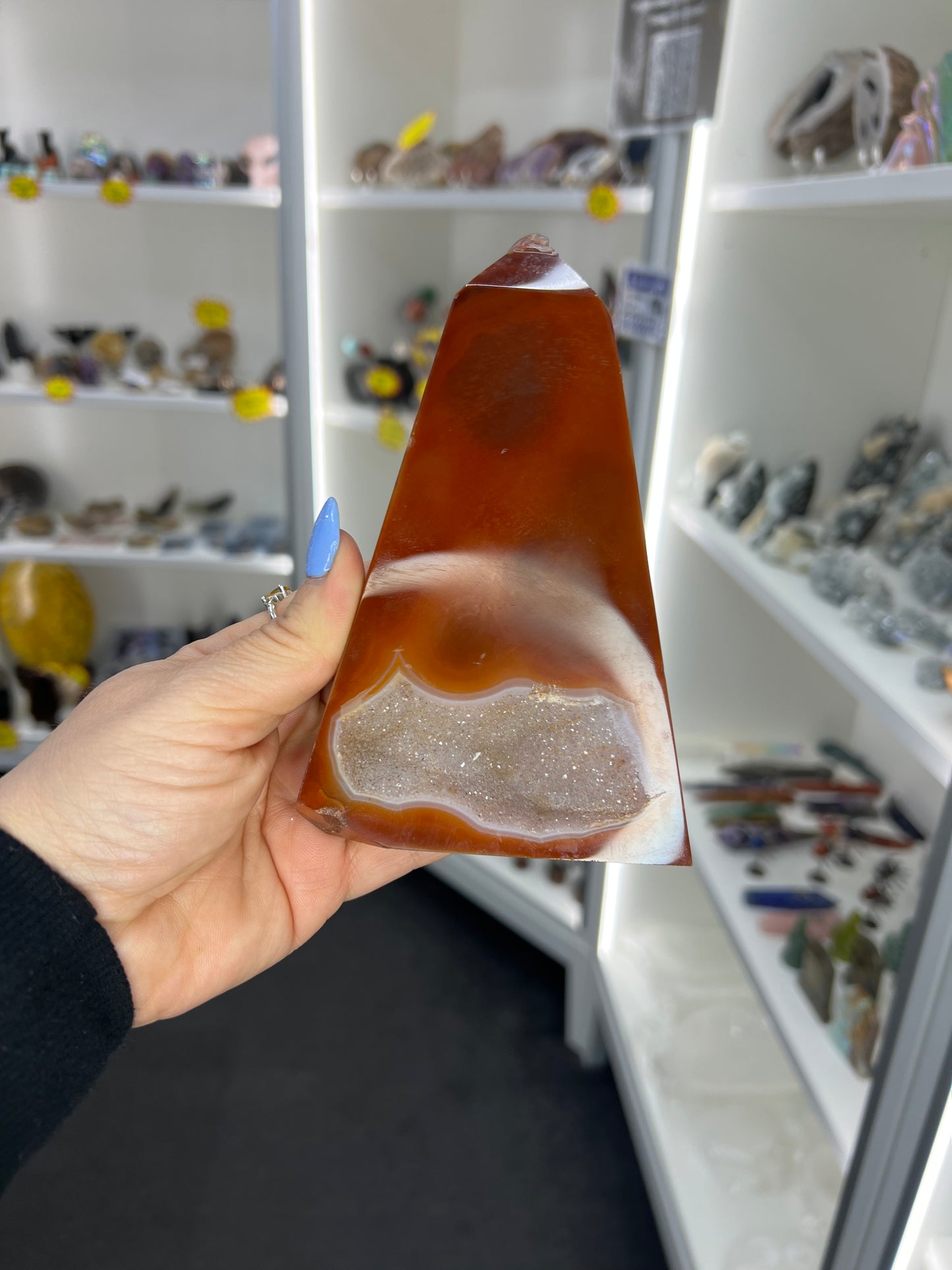 Druzy Carnelian Freeform