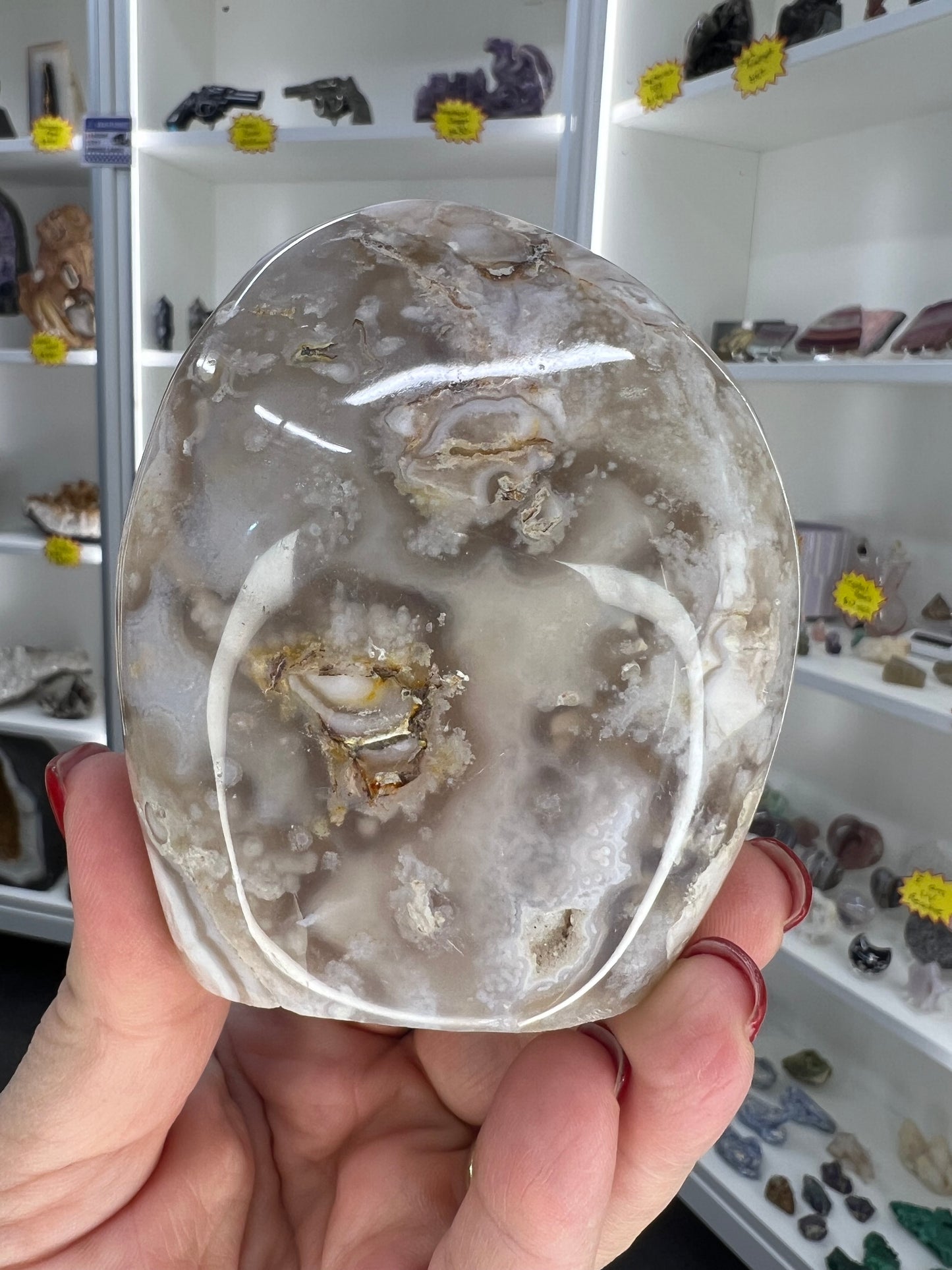 Flower Agate Freeform