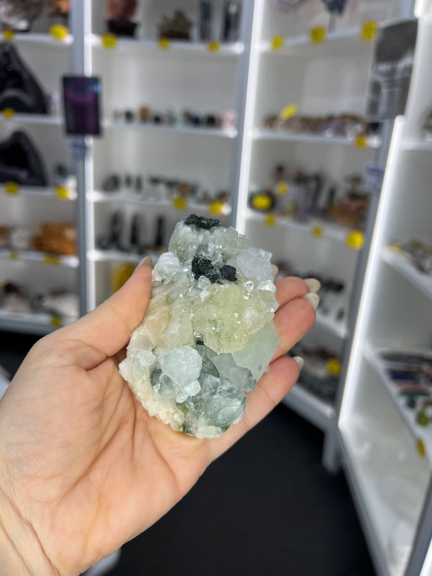 Apophyllite x Stilbite Specimen