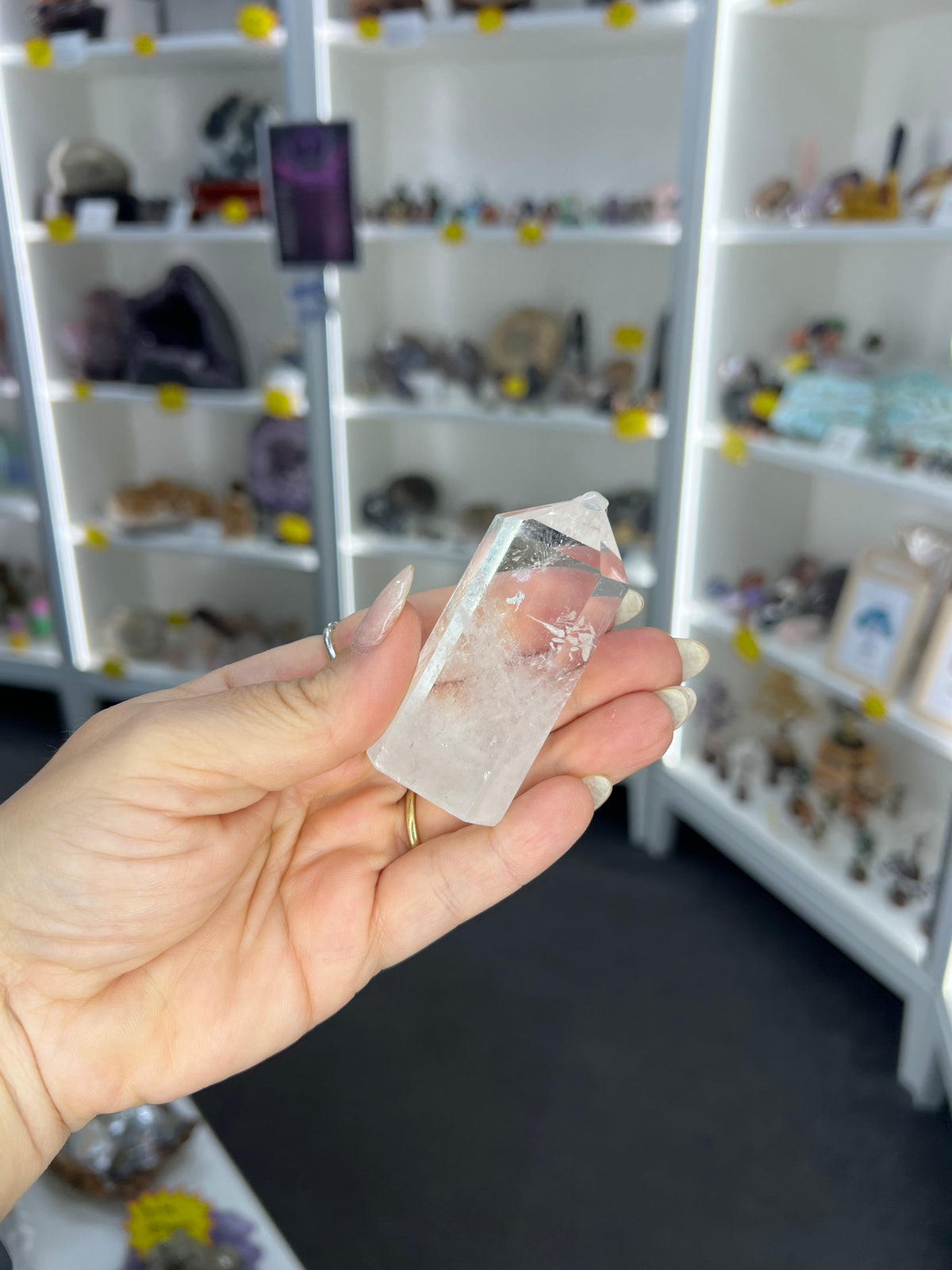 Clear Quartz Tower