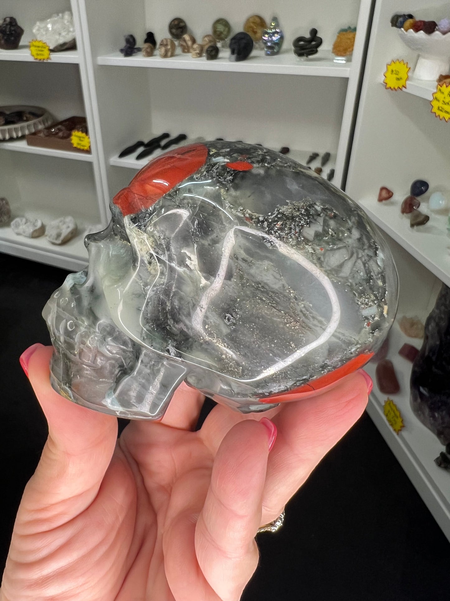 Bloodstone Skull