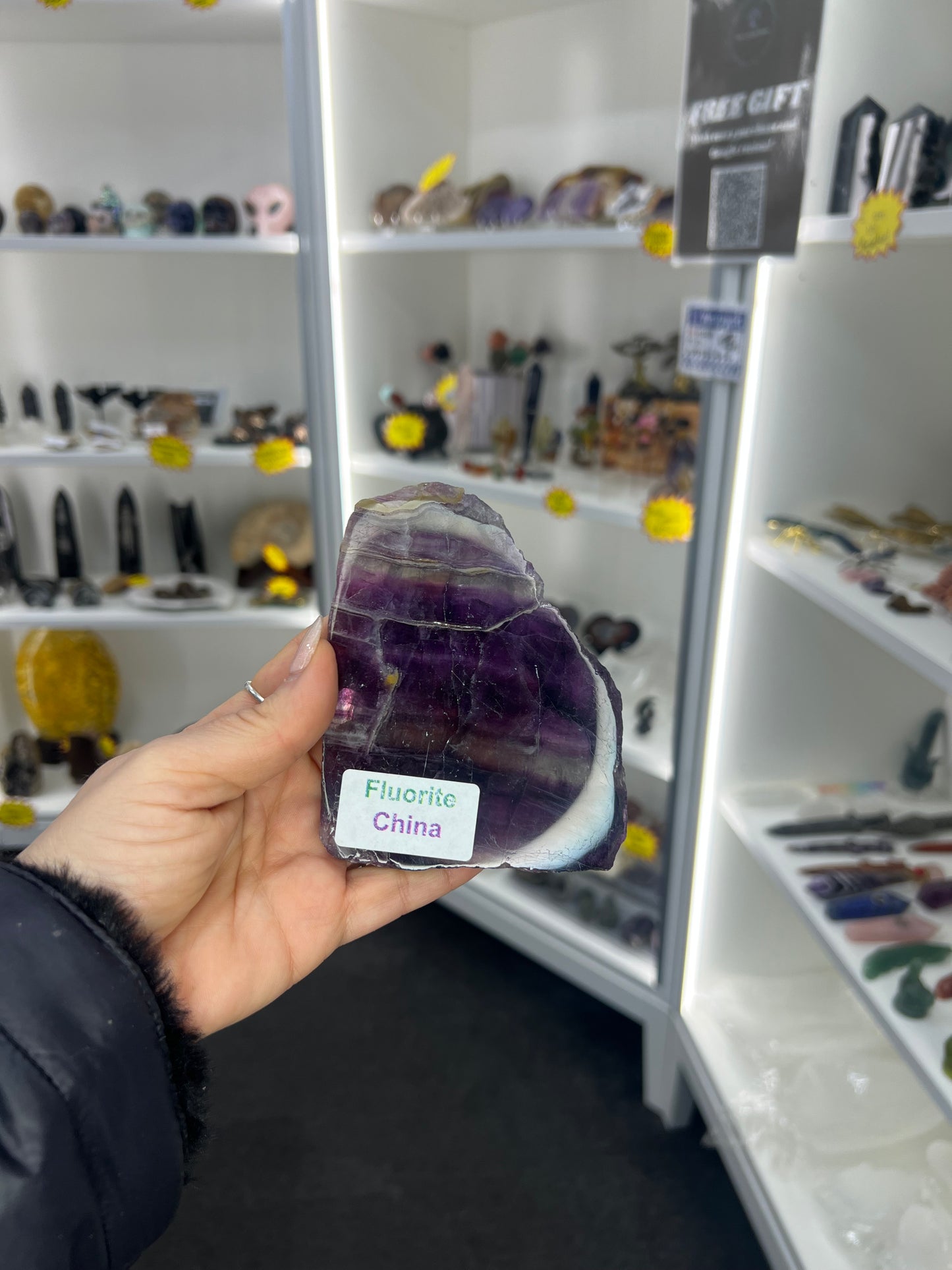 Fluorite Slab