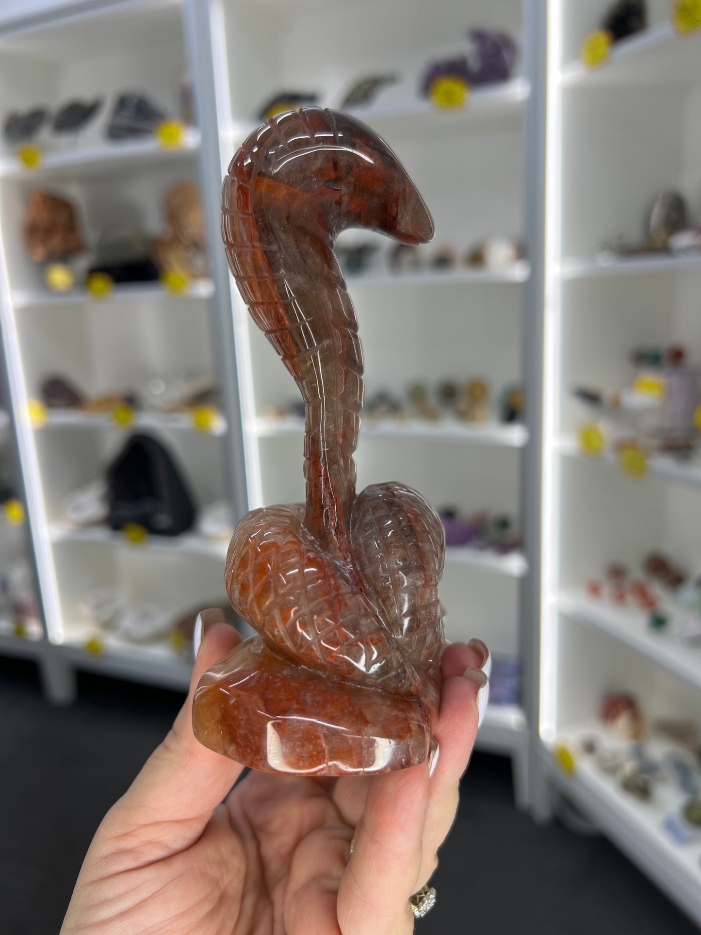 Fire Quartz Cobra / Snake