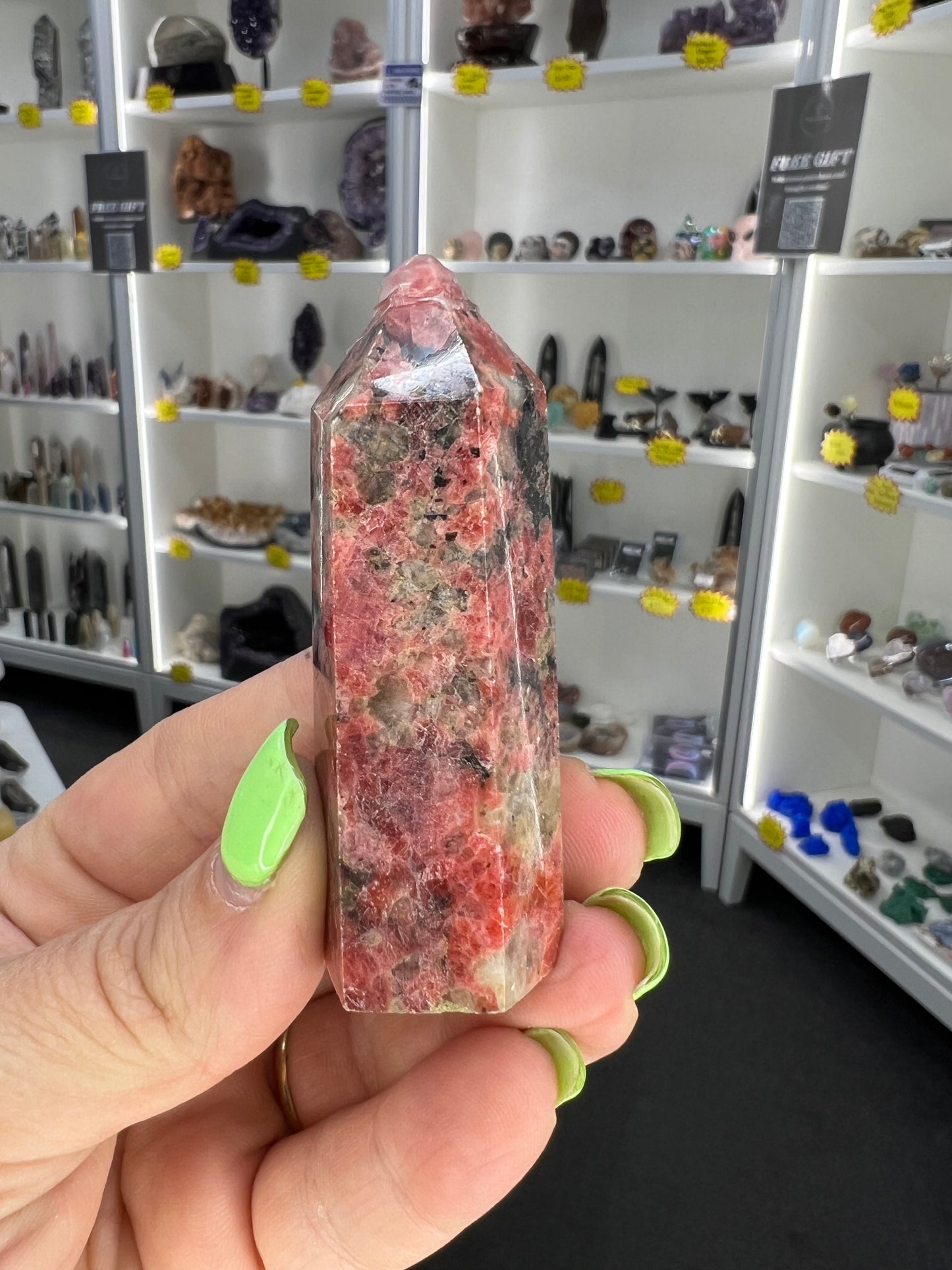 Rhodonite Tower