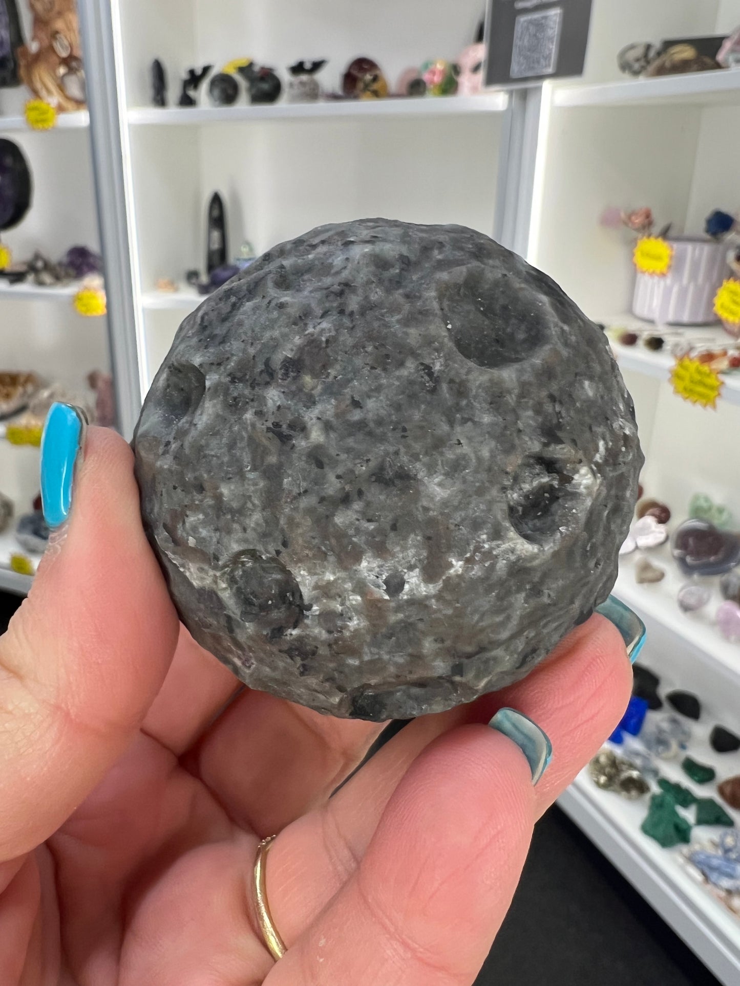 Yooperlite Moon (UV Reactive)