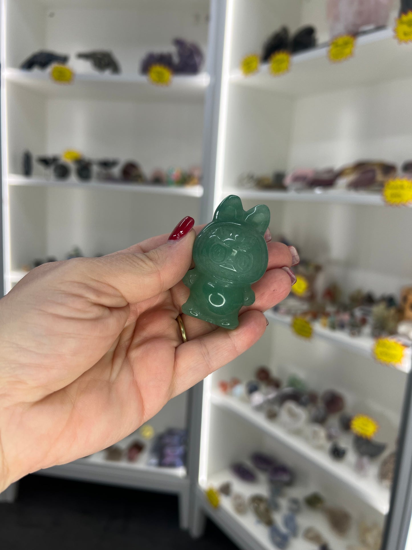 Green Aventurine Labubu