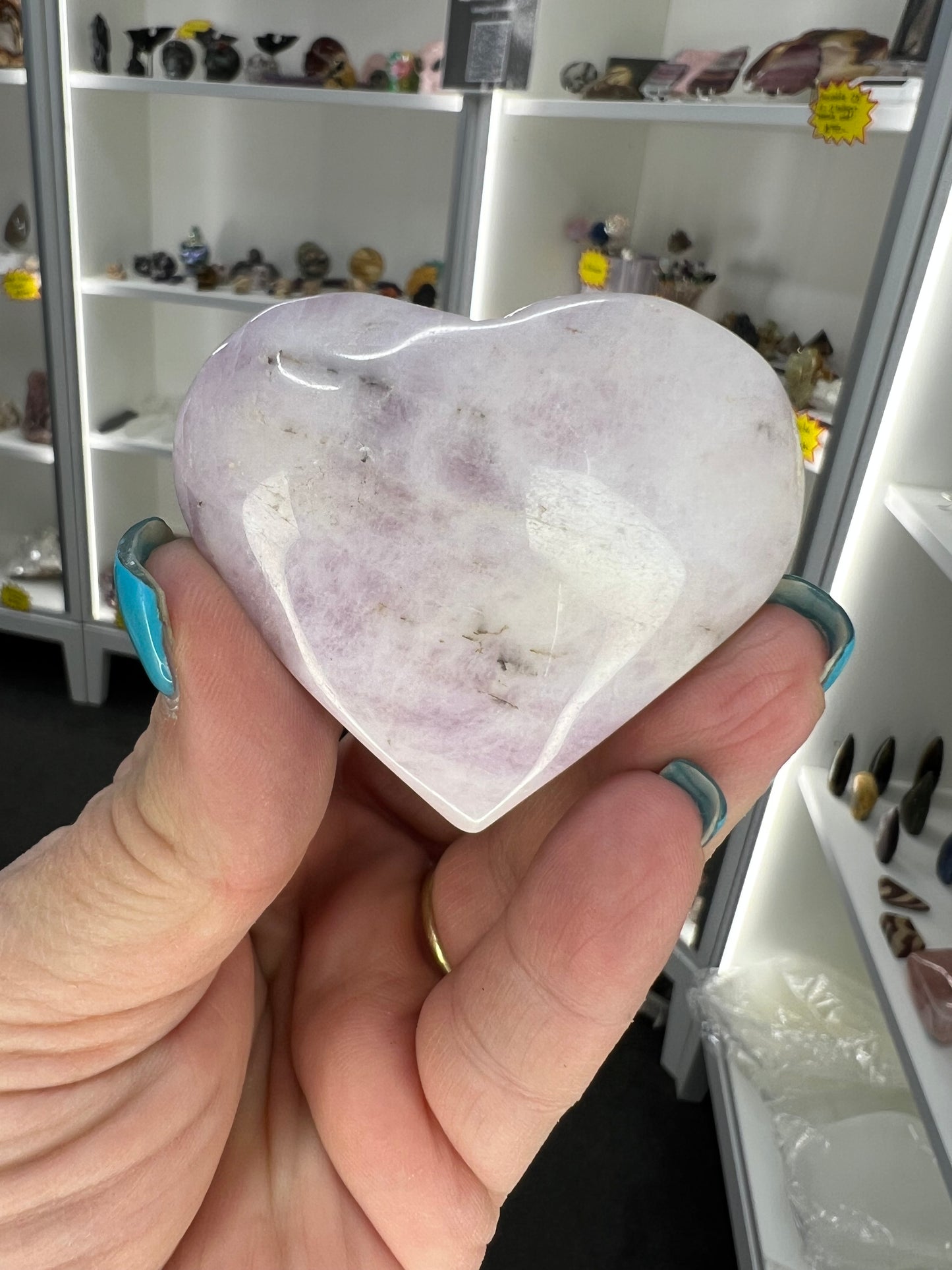 Kunzite Heart
