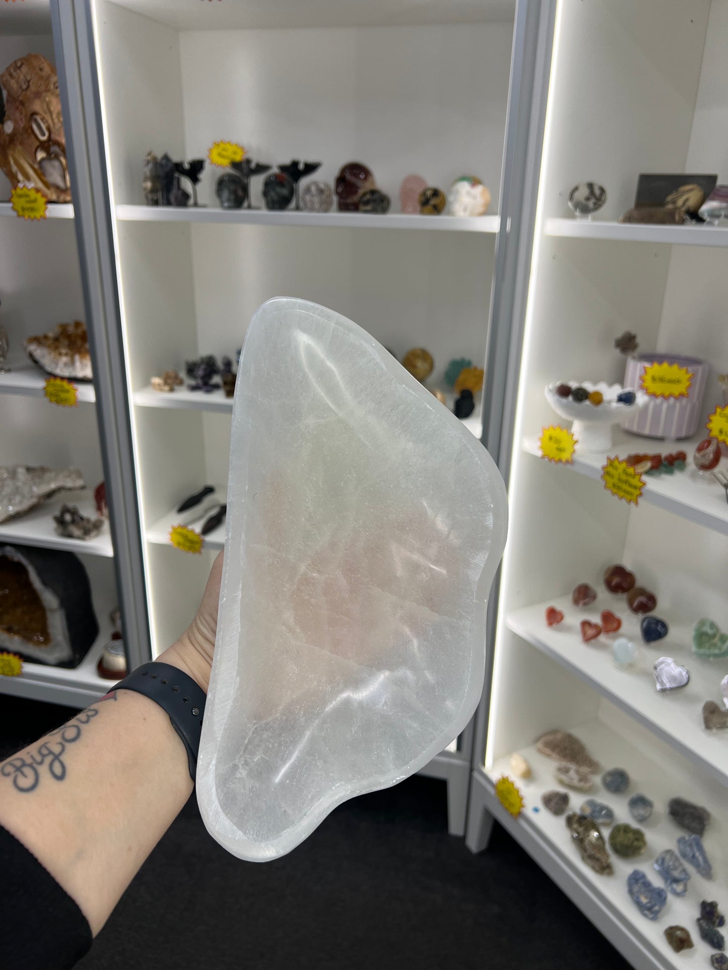 Selenite Tray