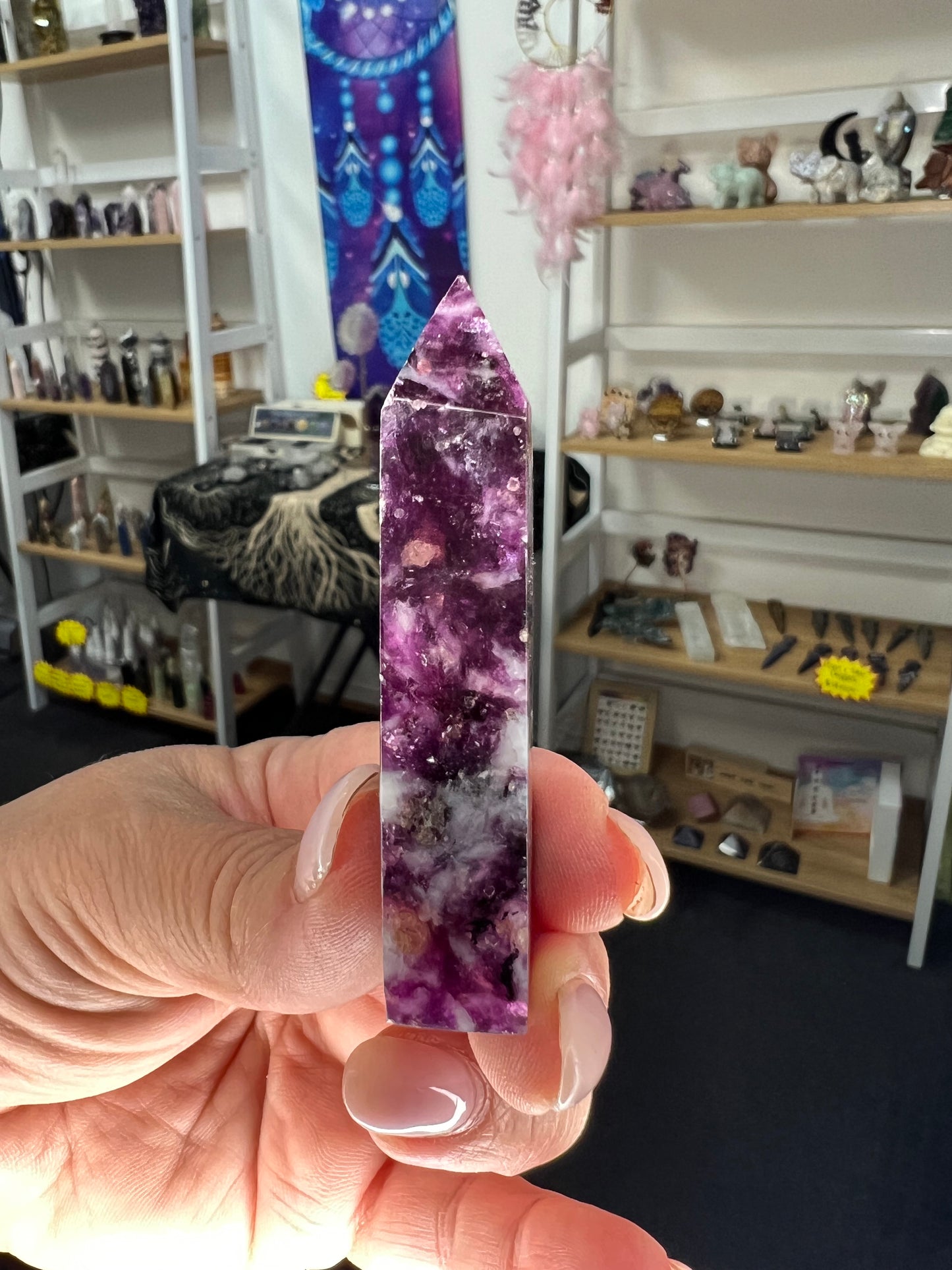Lepidolite / Mica Tower