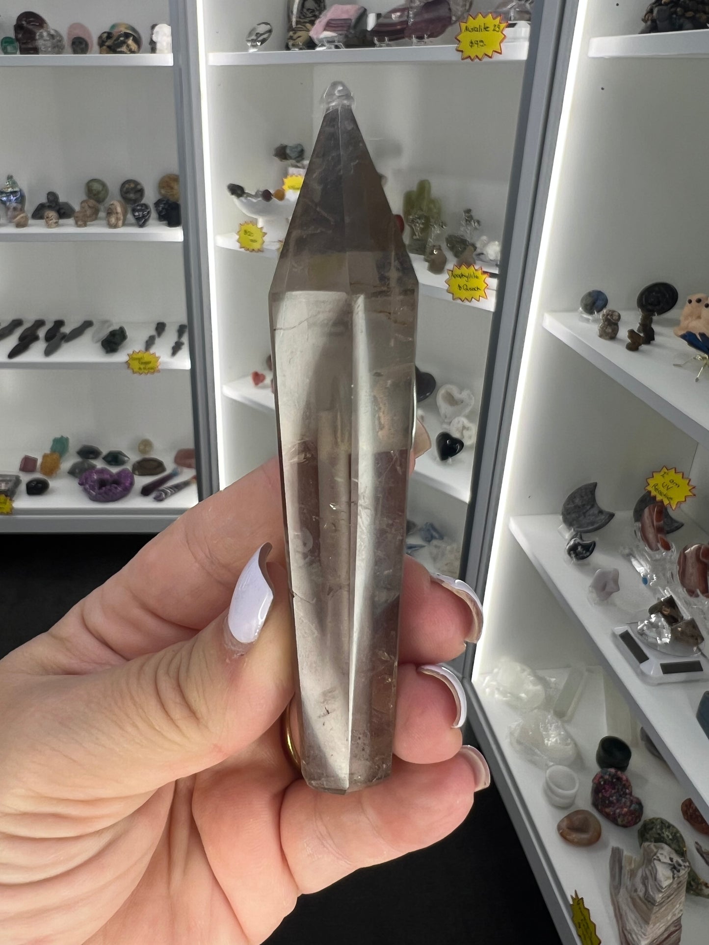 Smoky Quartz Pipe