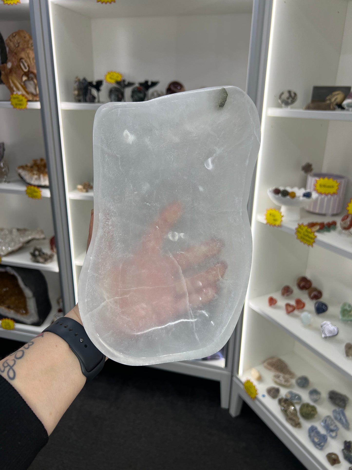 Selenite Tray
