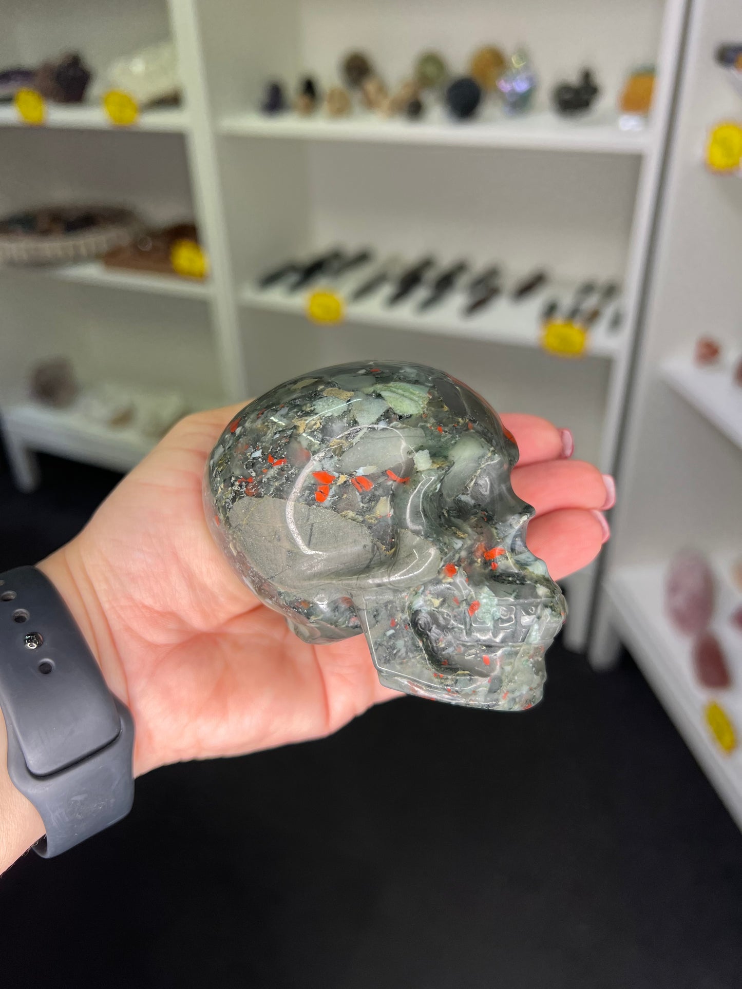 Bloodstone Skull