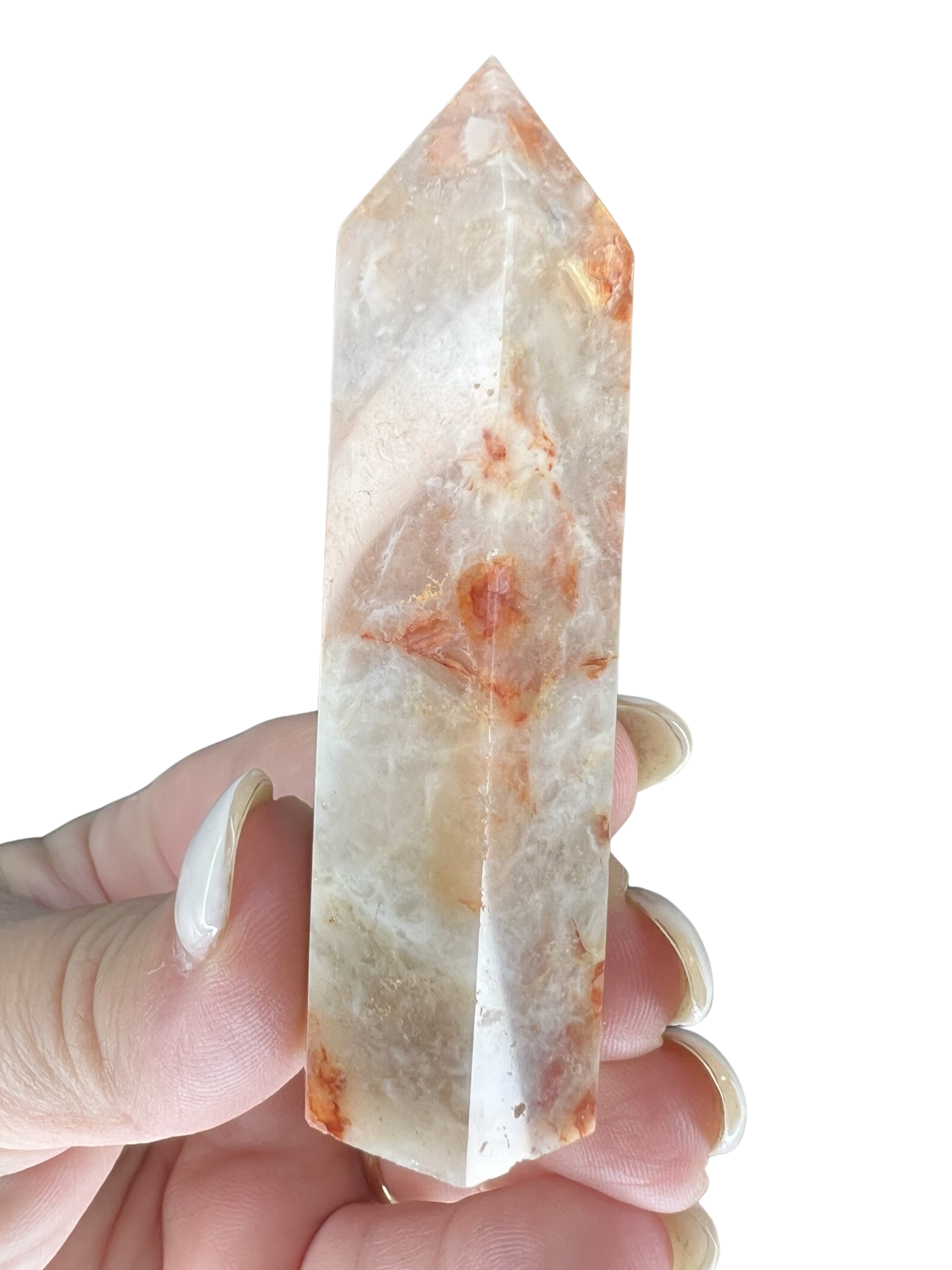 Mexican Lace Agate Tower