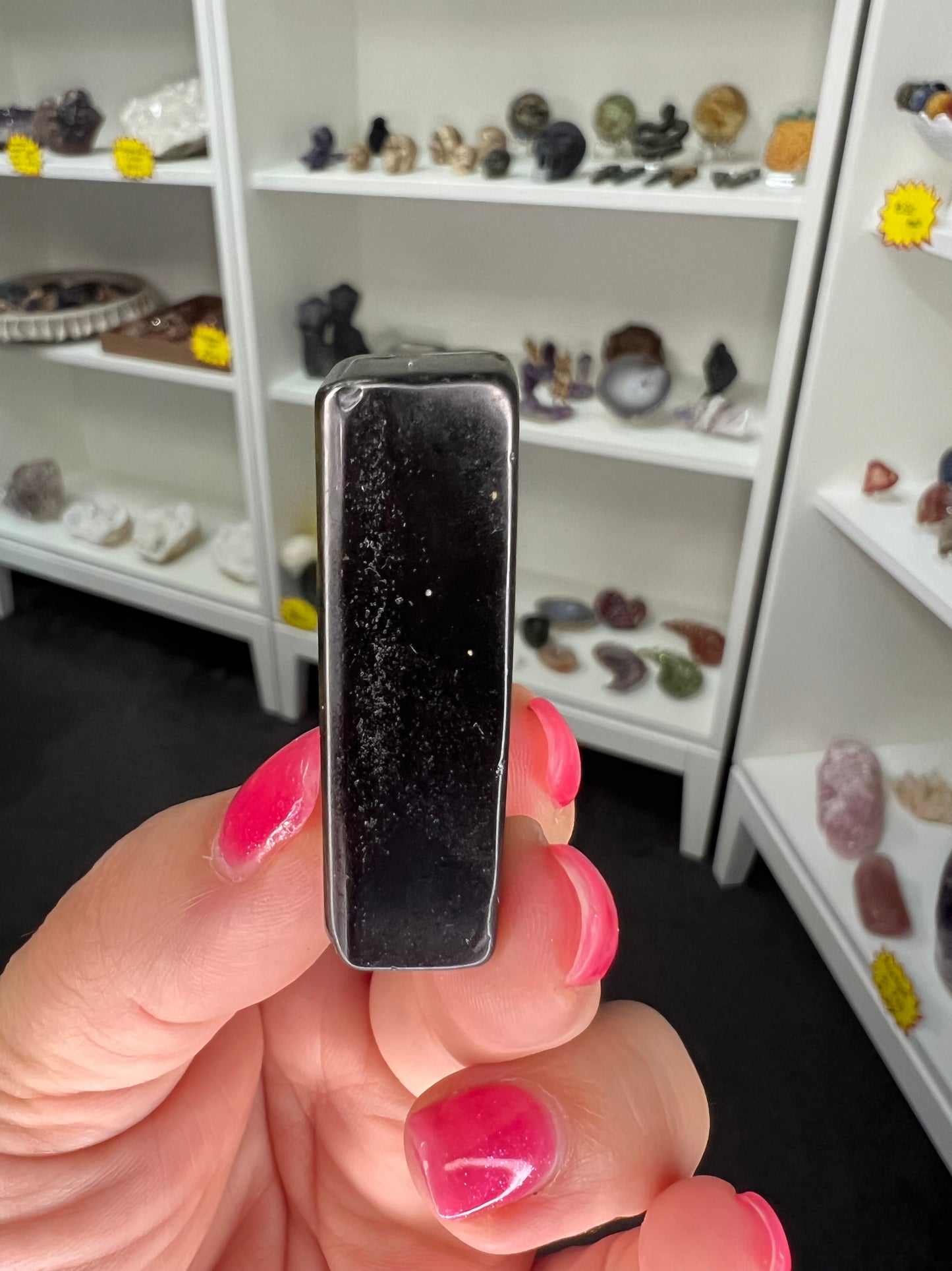 Golden Sheen Obsidian Superman Symbol