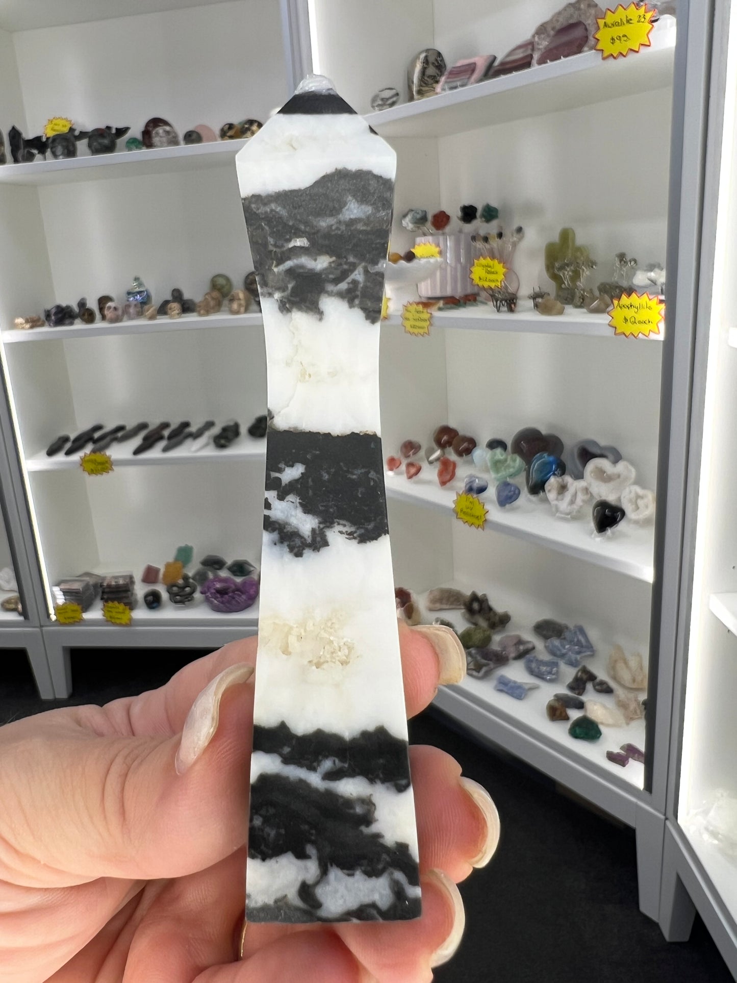 Zebra Jasper Tower