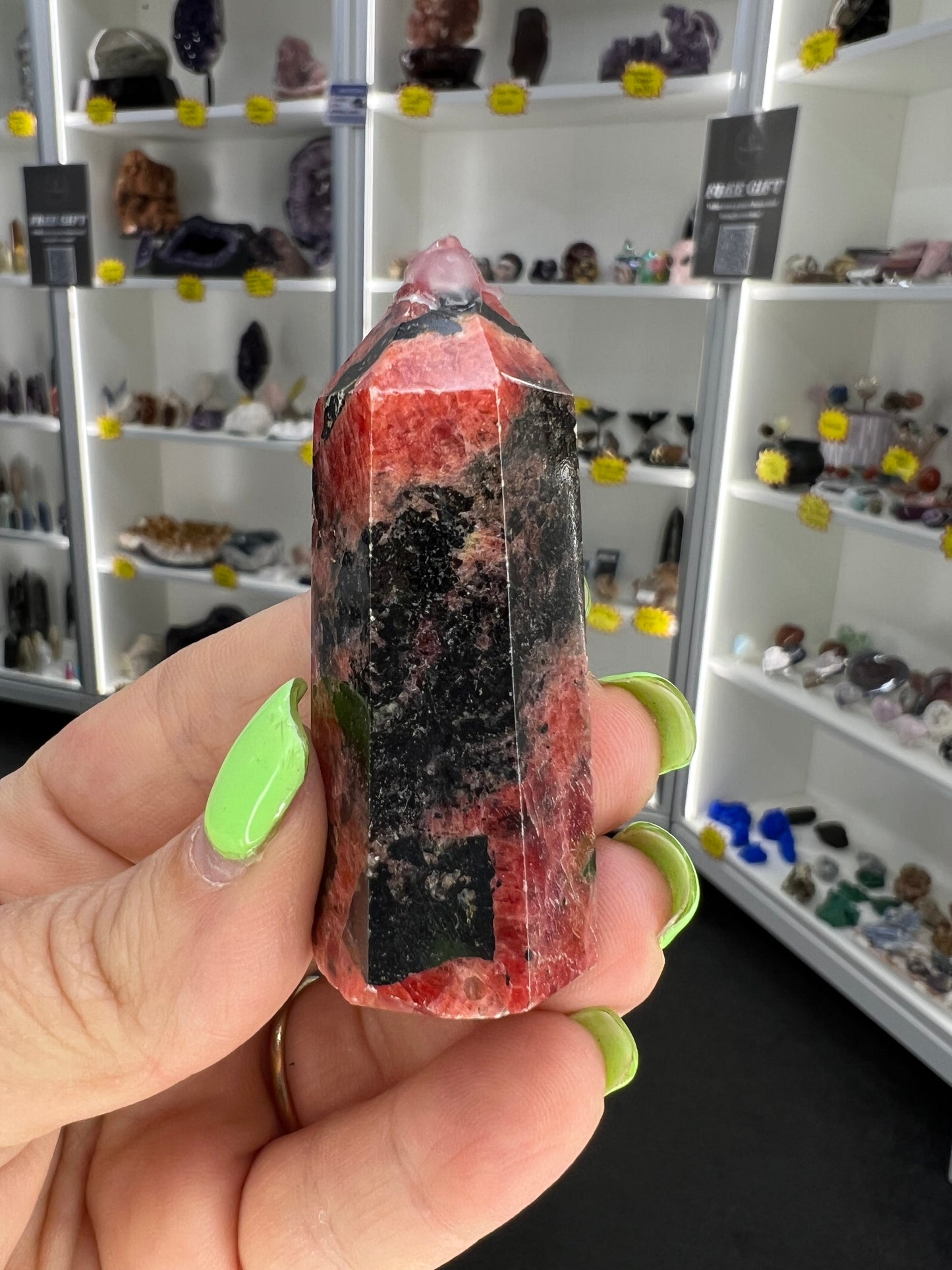 Rhodonite Tower
