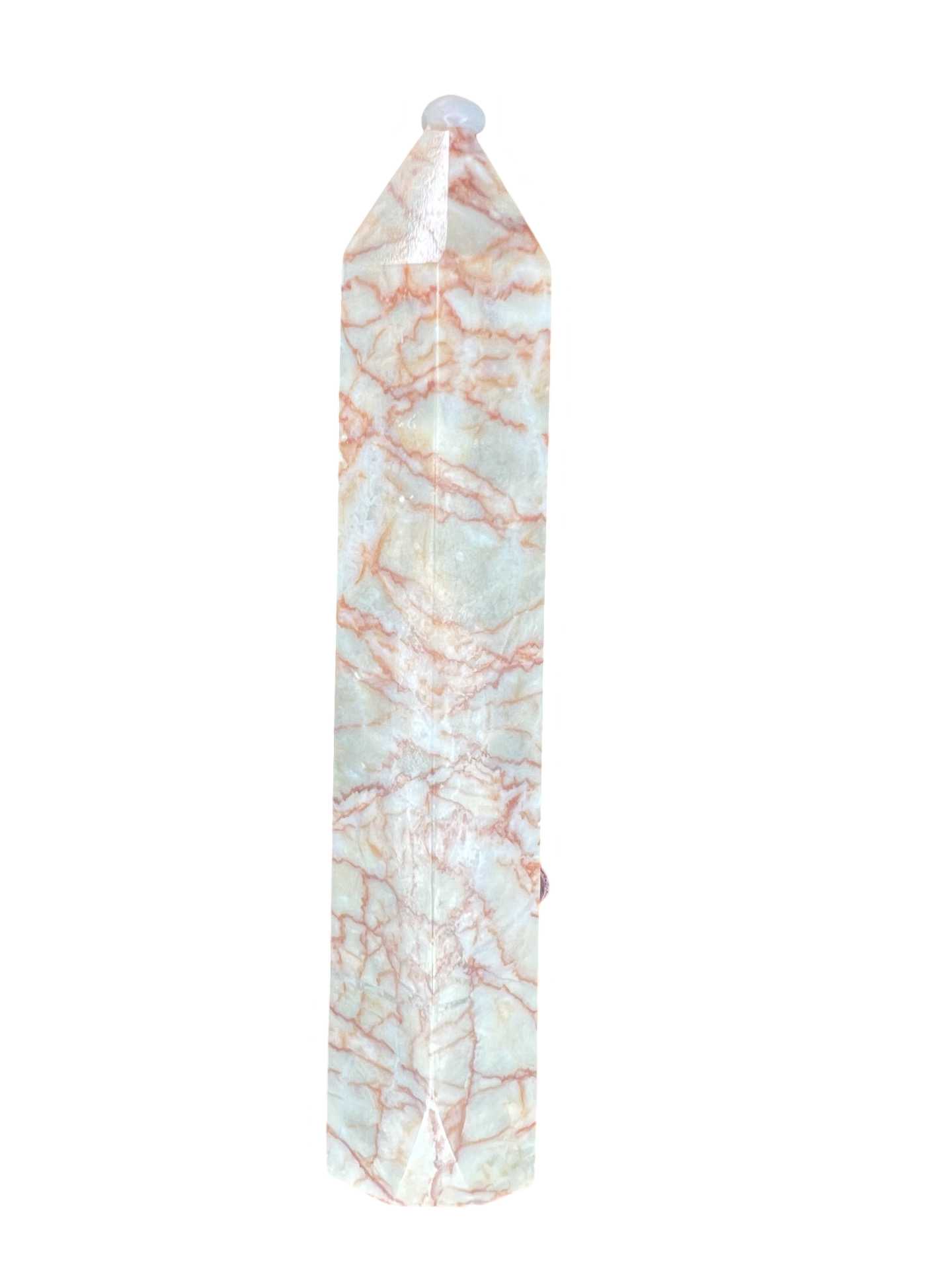Red Vein Jasper Tower
