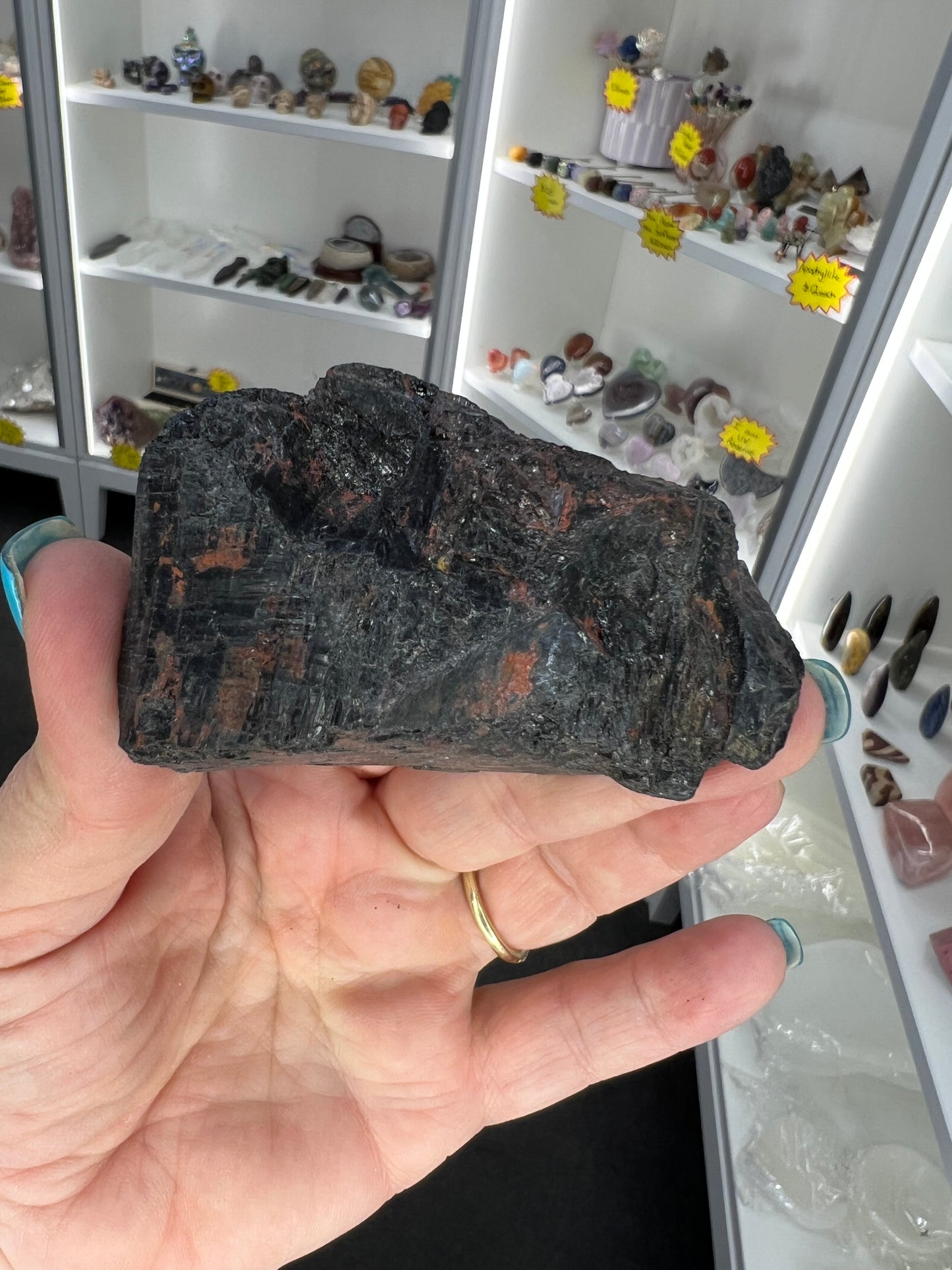 Black Tourmaline Raw Chunk