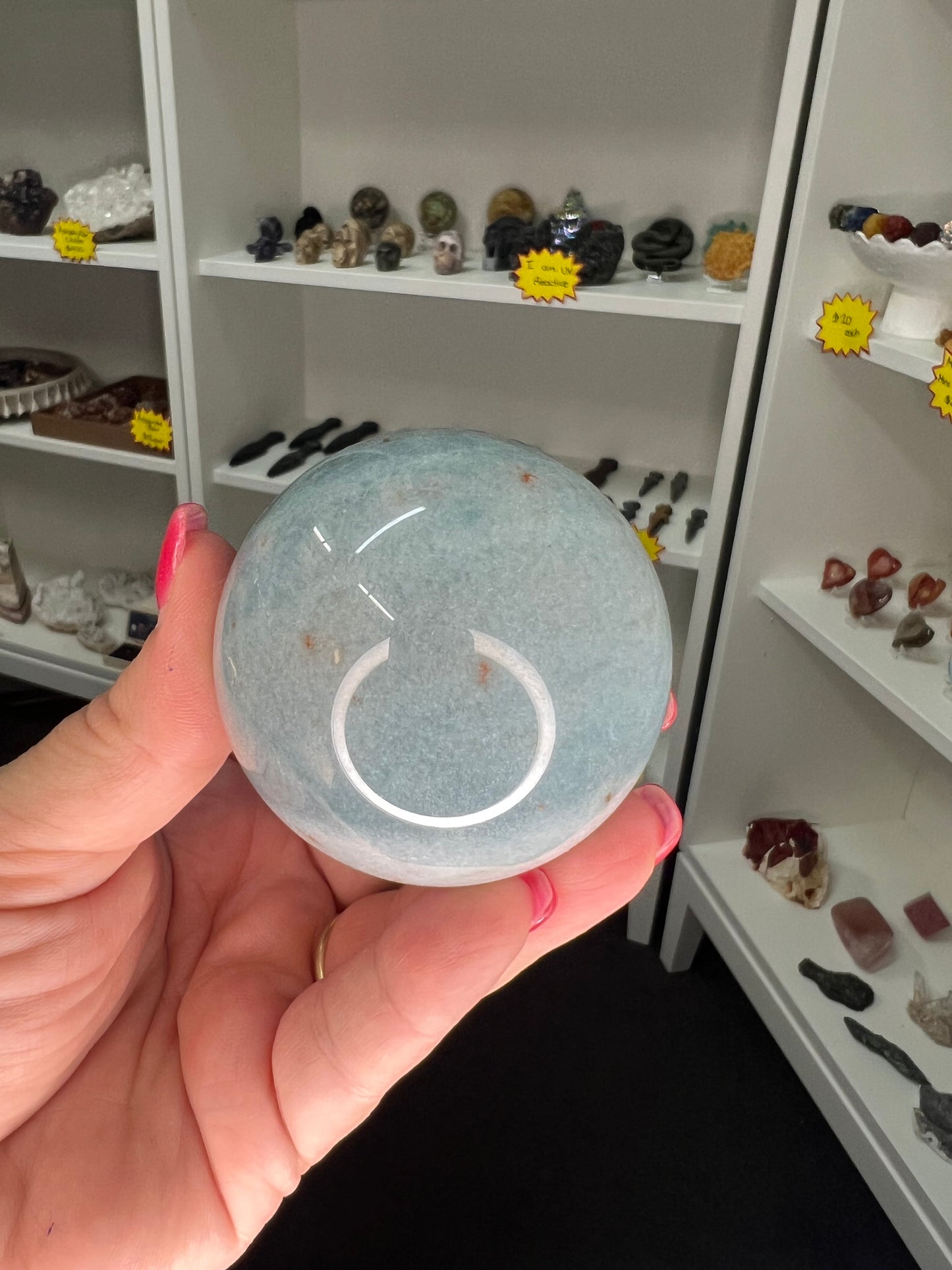 Trolleite Sphere with Stand