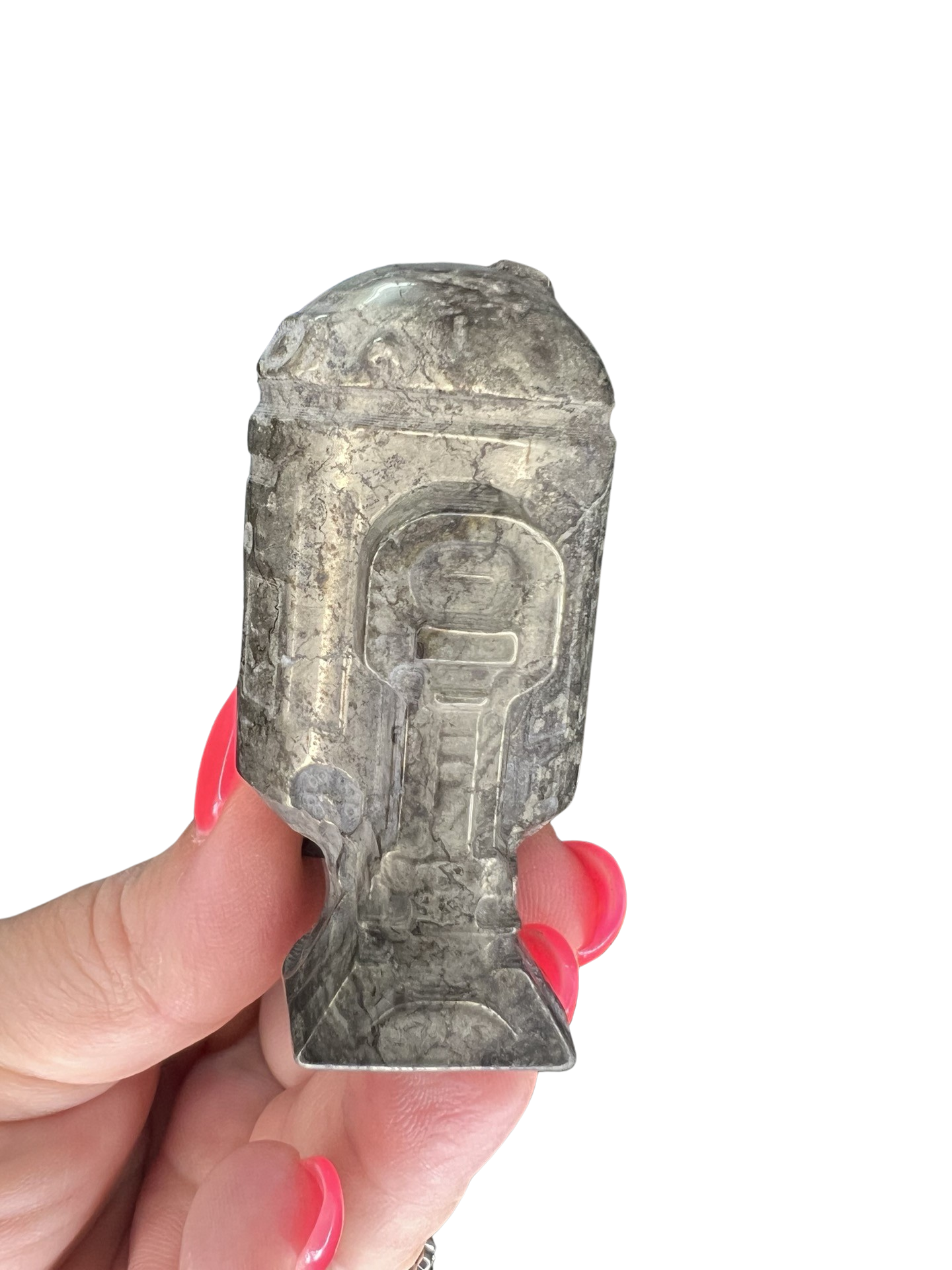 Pyrite R2D2 Carving (Star Wars)