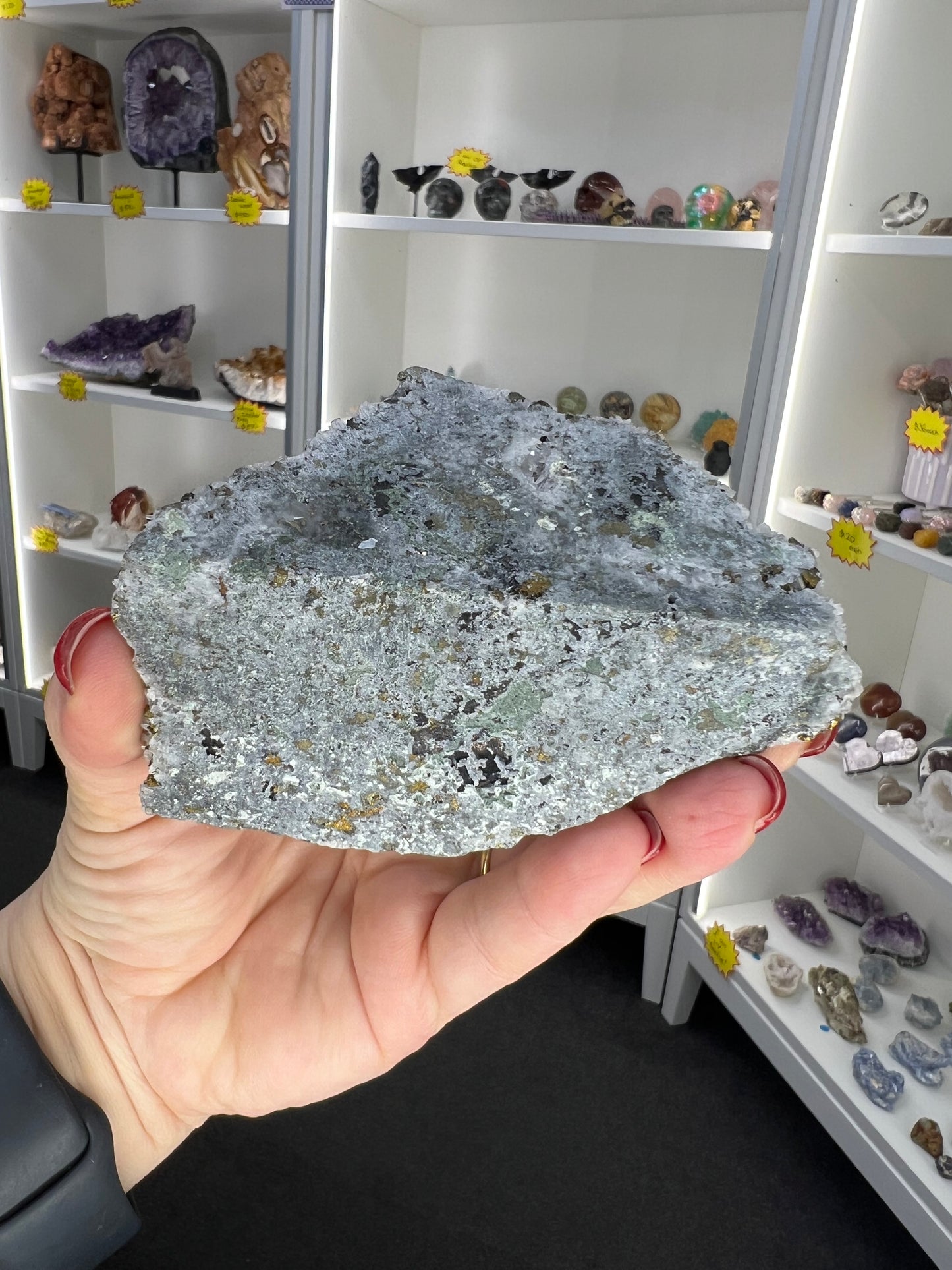 Pyrite and Quartz Cluster