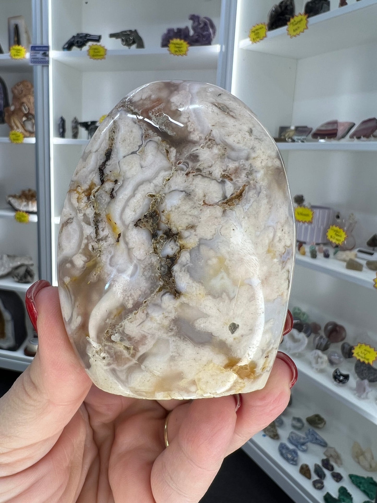 Flower Agate Freeform