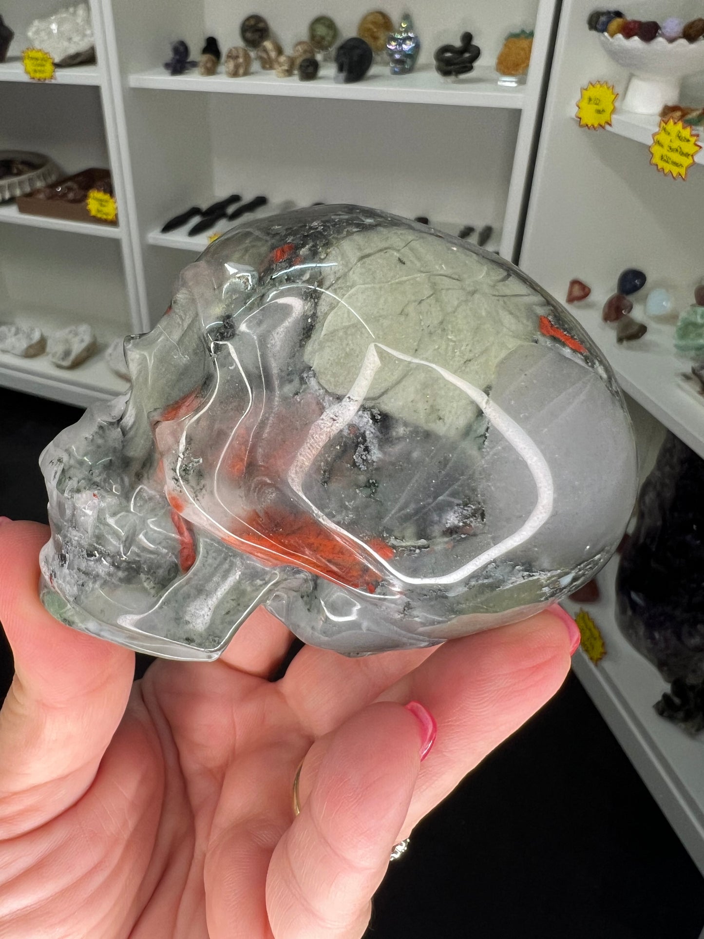 Bloodstone Skull
