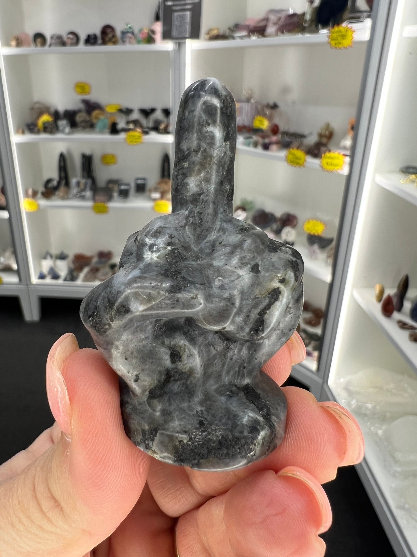 Larvikite Middle Finger