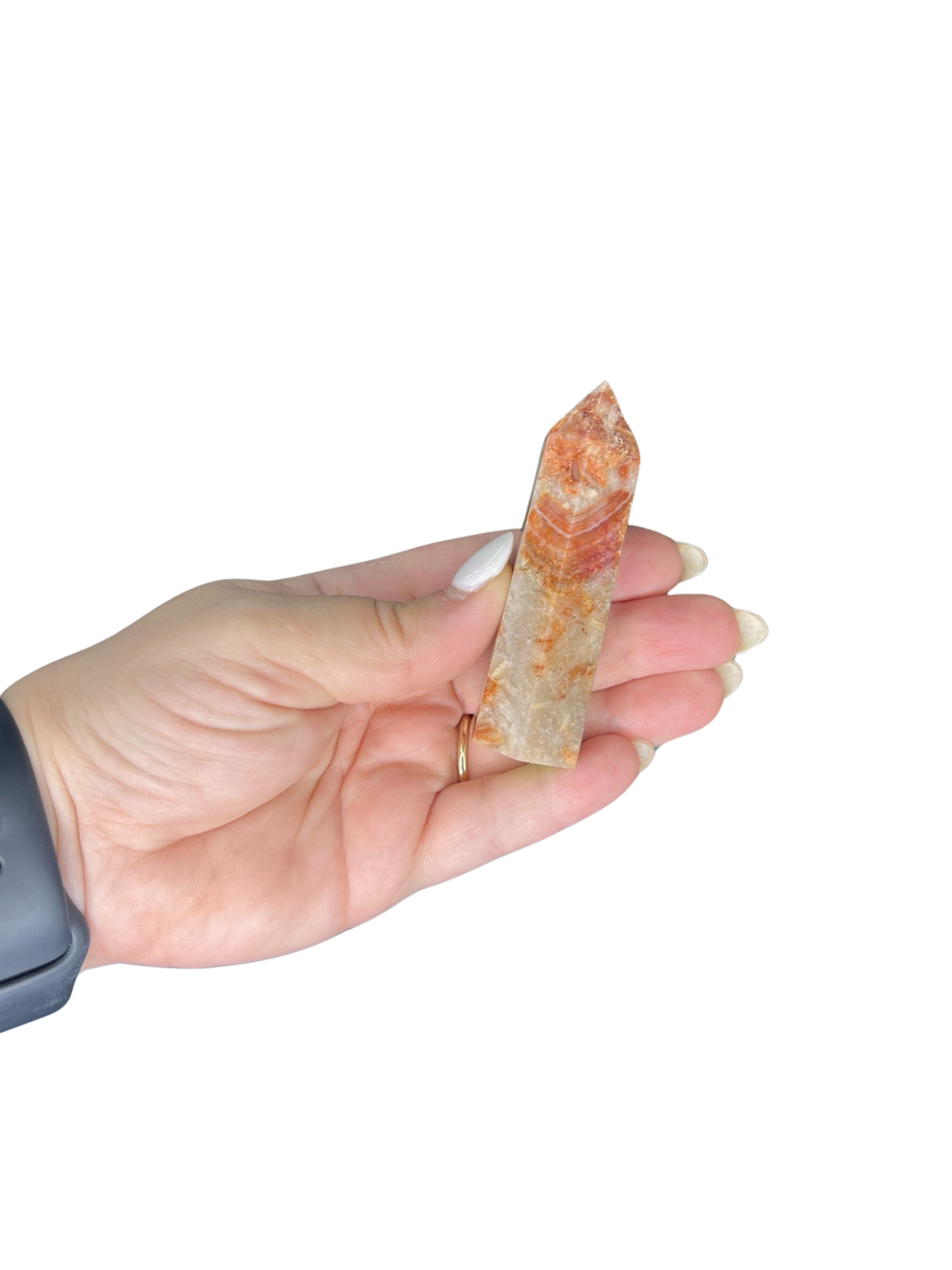 Mexican Lace Agate Tower