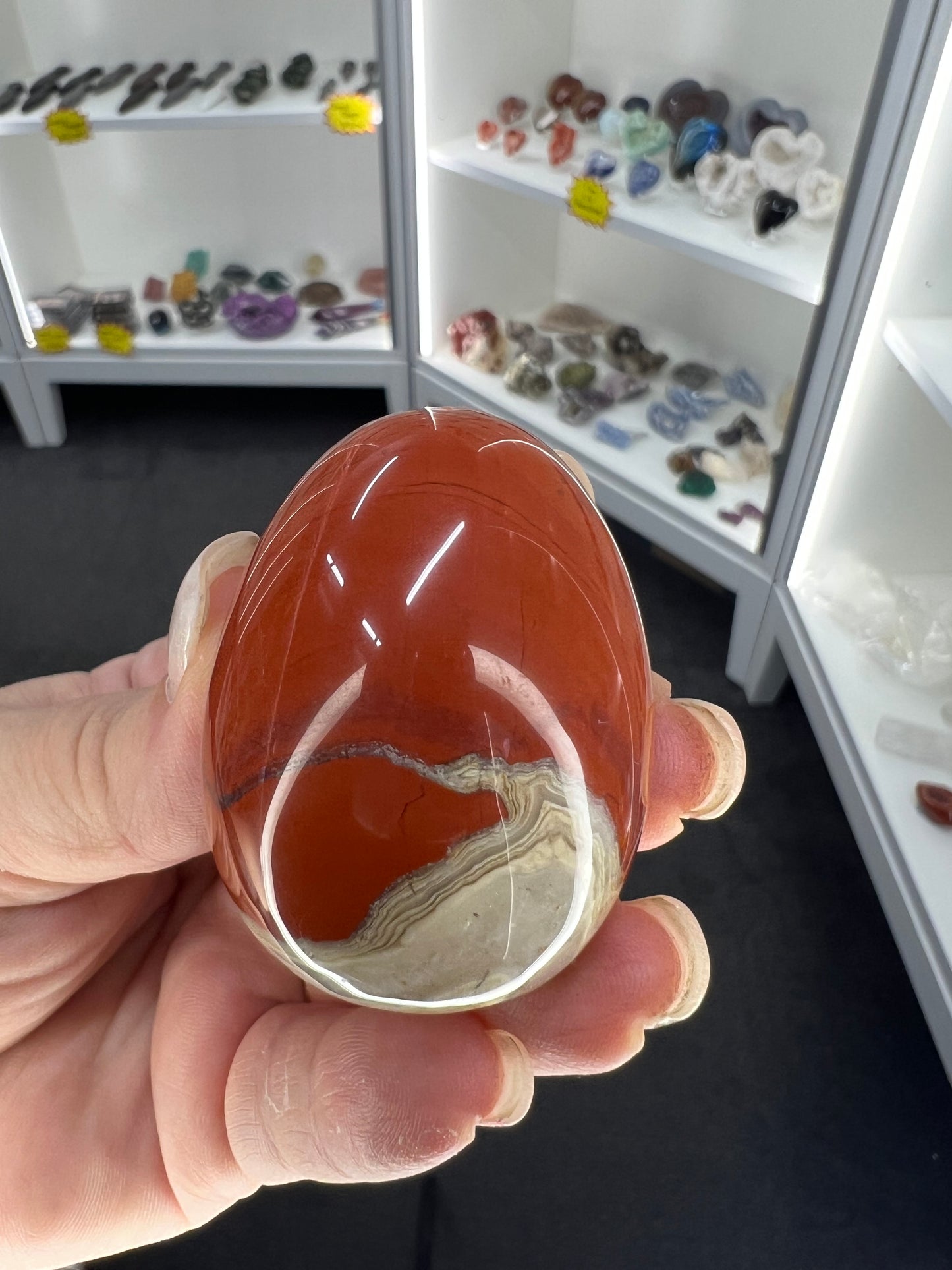 Red Jasper Egg
