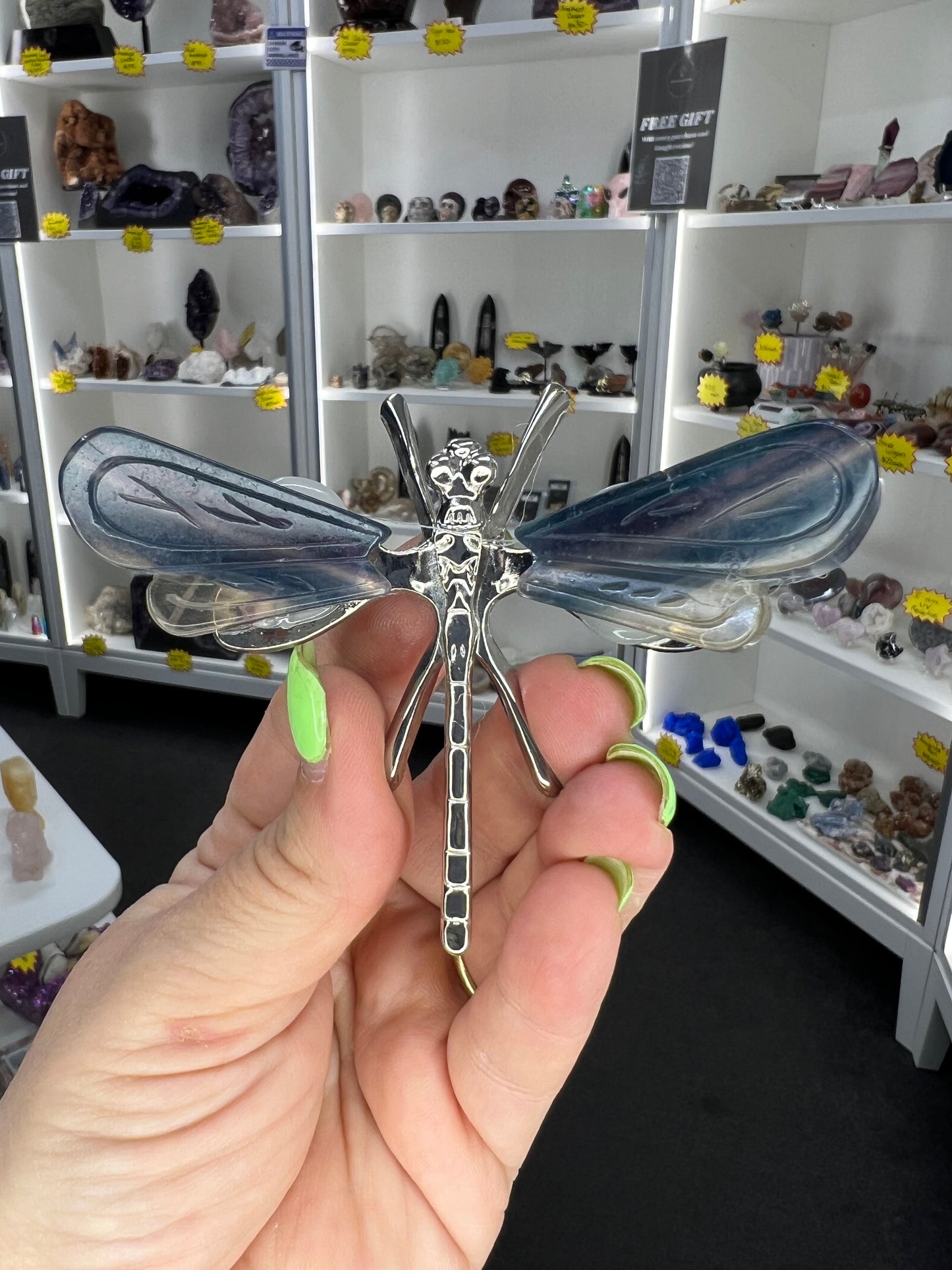 Fluorite Dragonfly