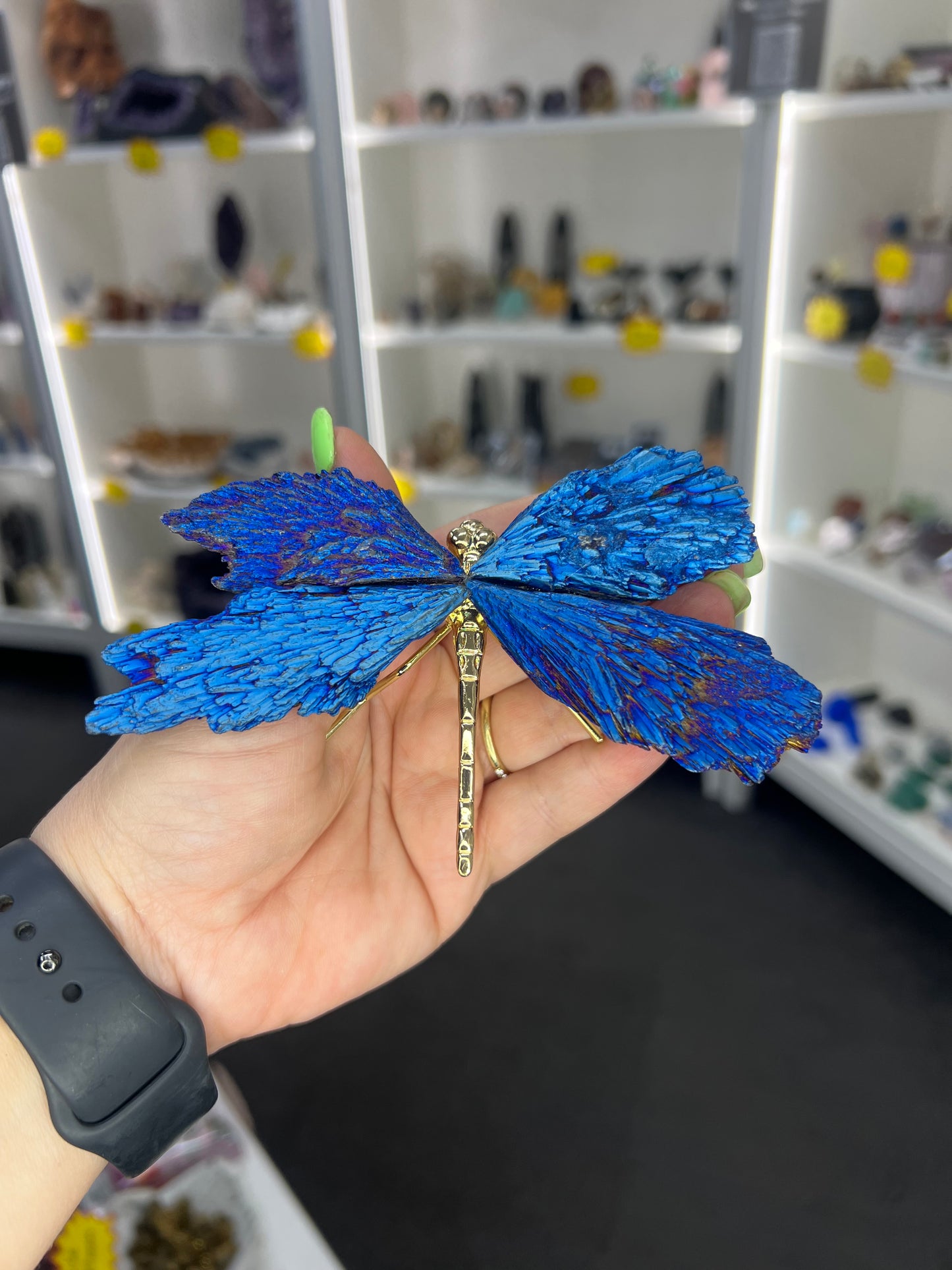 Aura Kyanite Dragonfly
