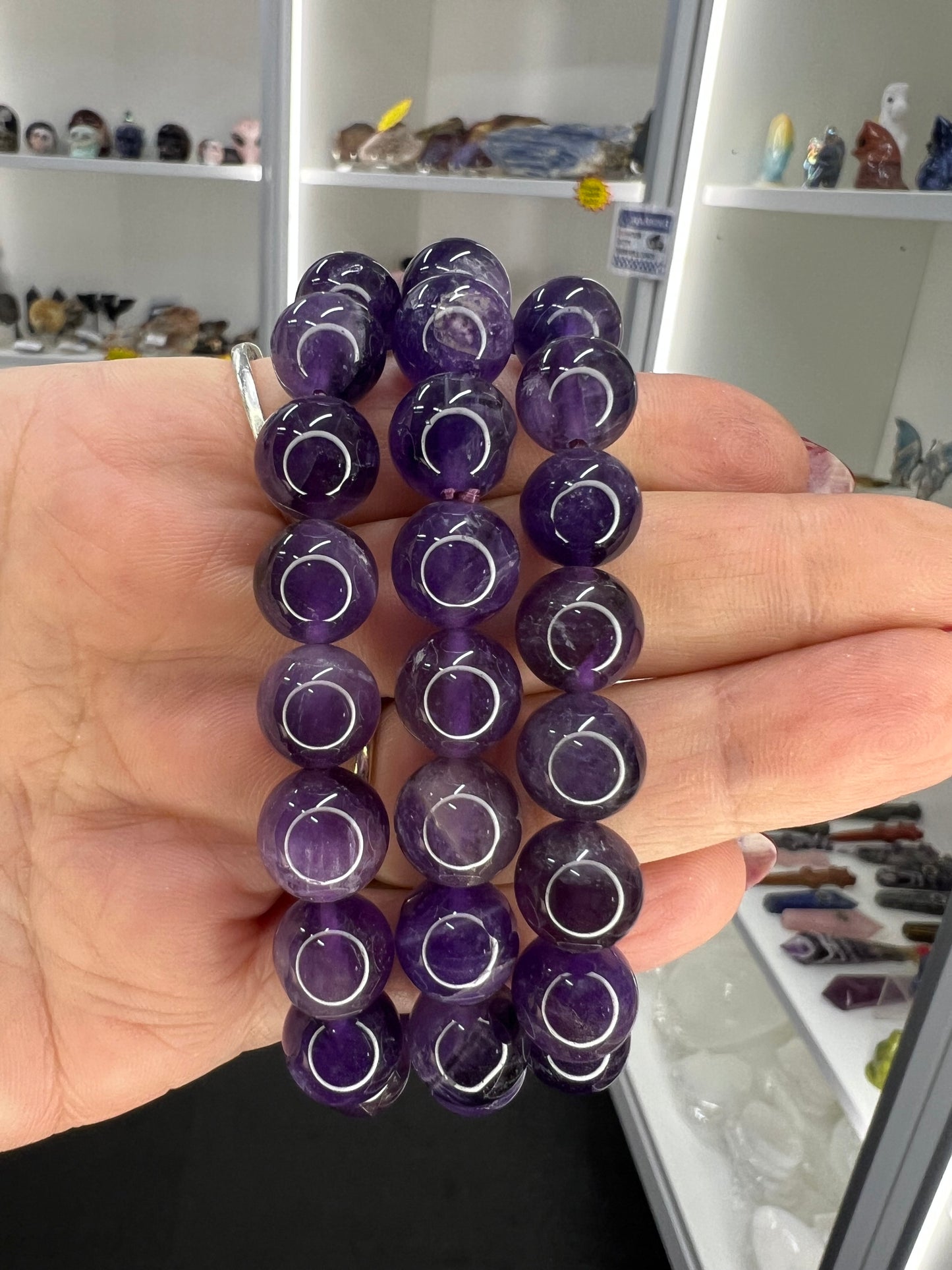 Amethyst 10mm Bracelet