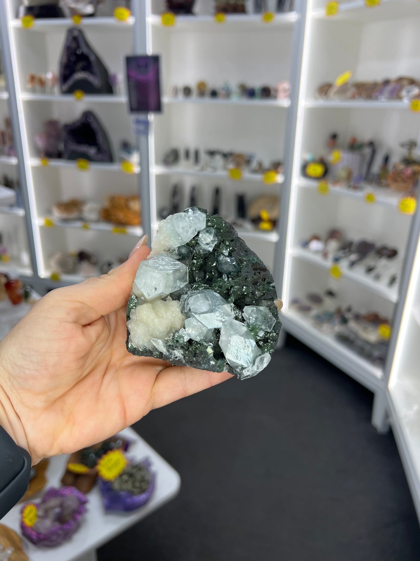 Apophyllite x Stilbite Specimen