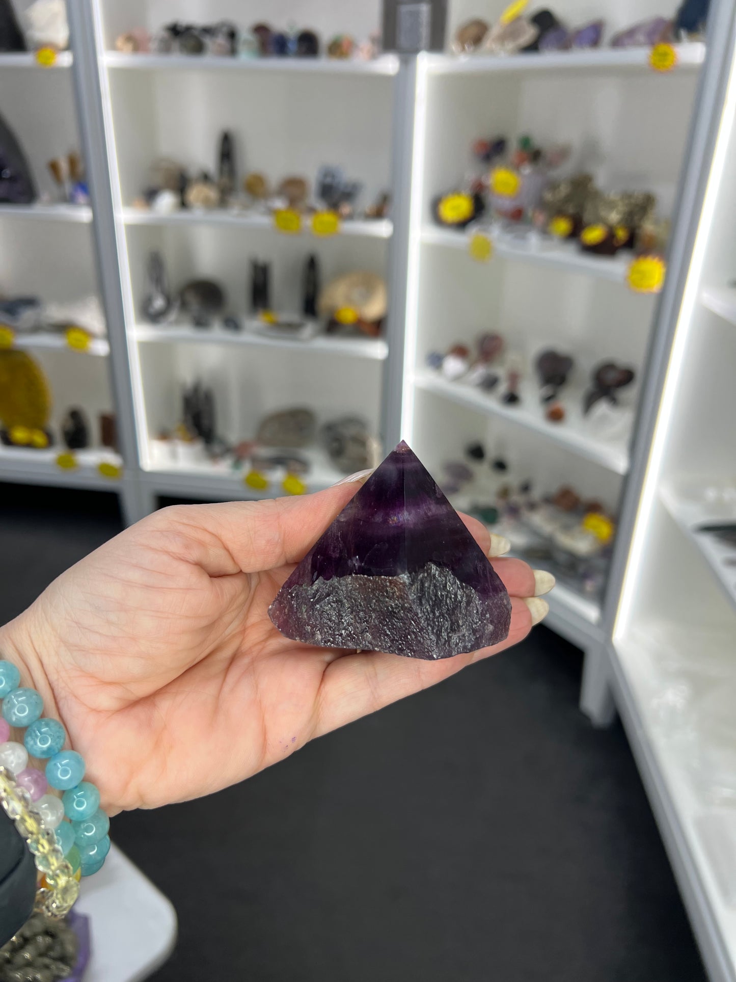 Purple Fluorite Point