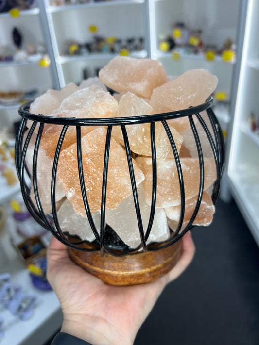 Himalayan Salt Lamp Chunks Amore Lamp