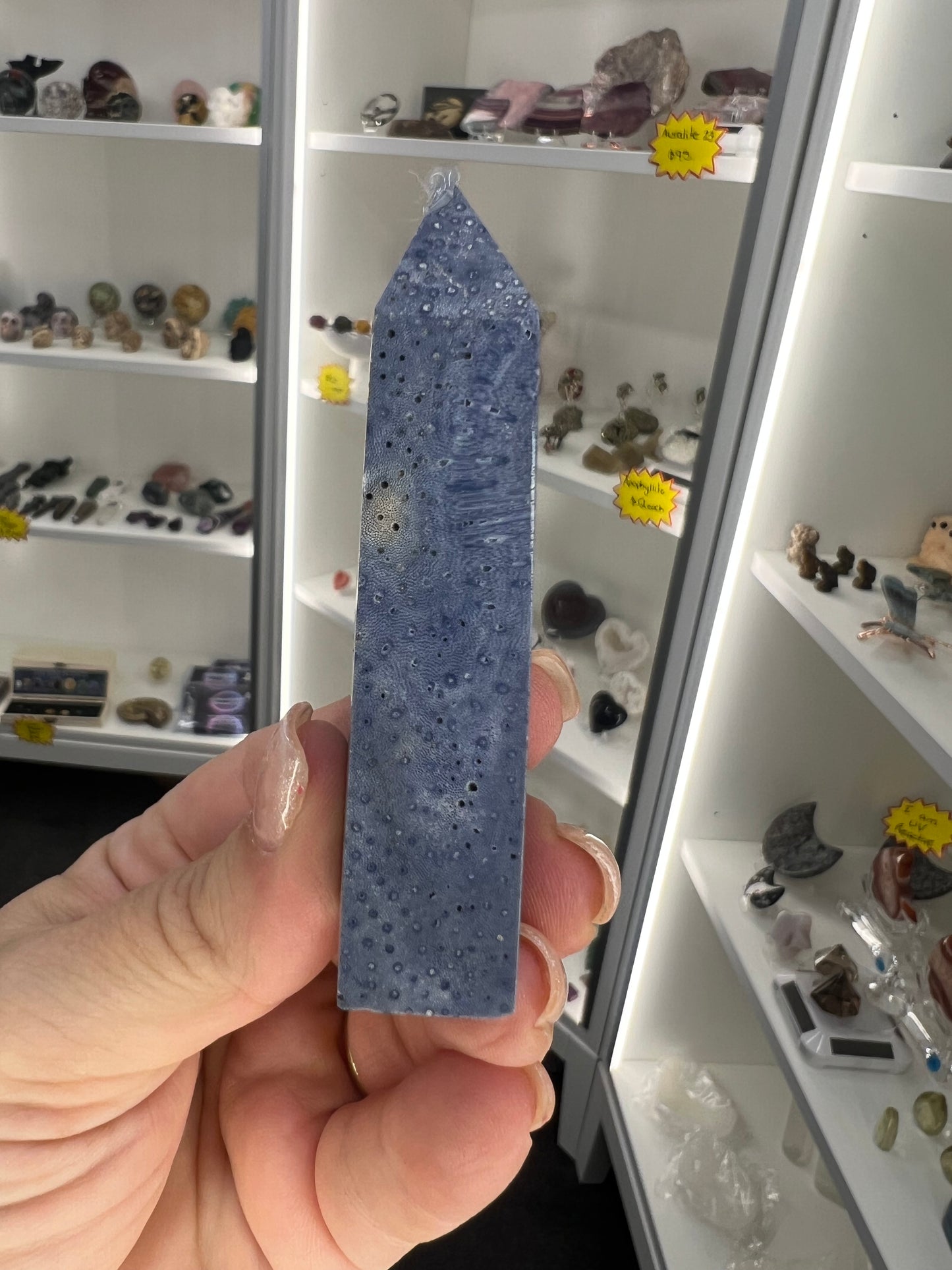 Blue Coral Jade Tower