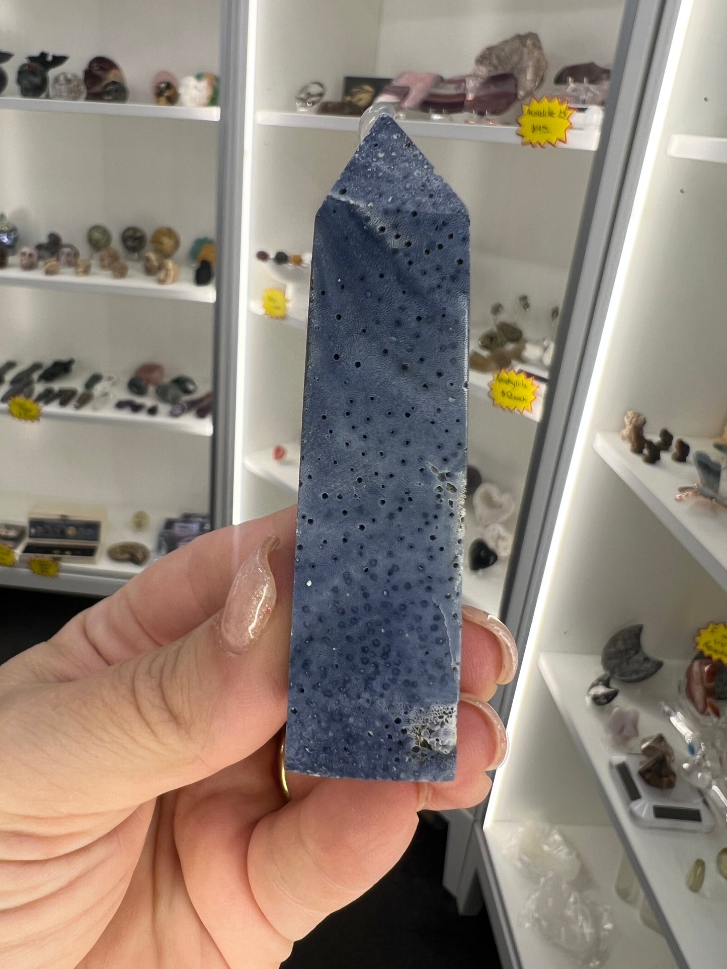 Blue Coral Jade Tower