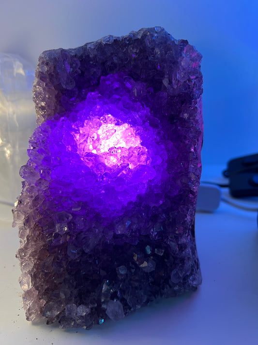 Amethyst Lamp