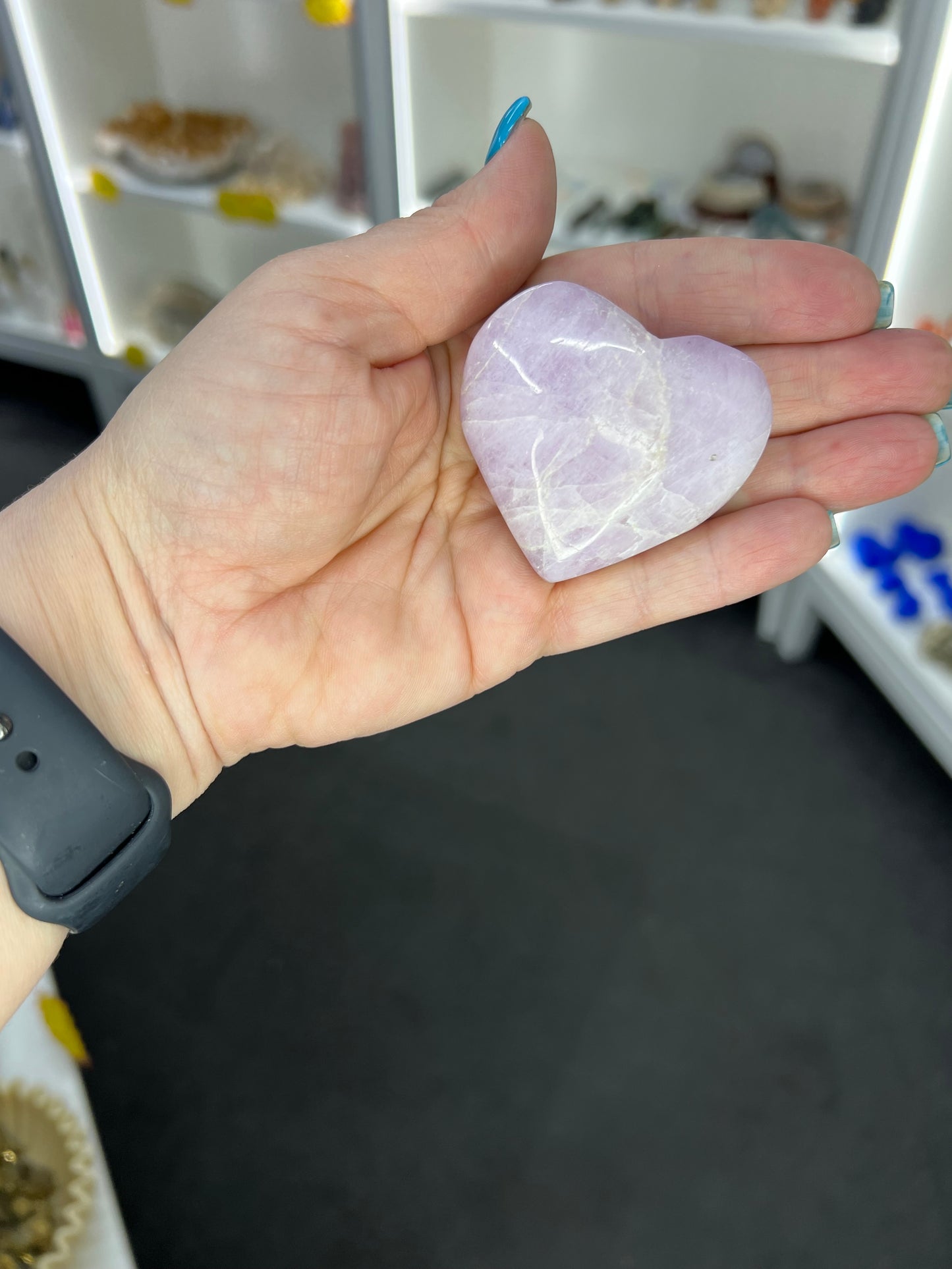 Kunzite Heart